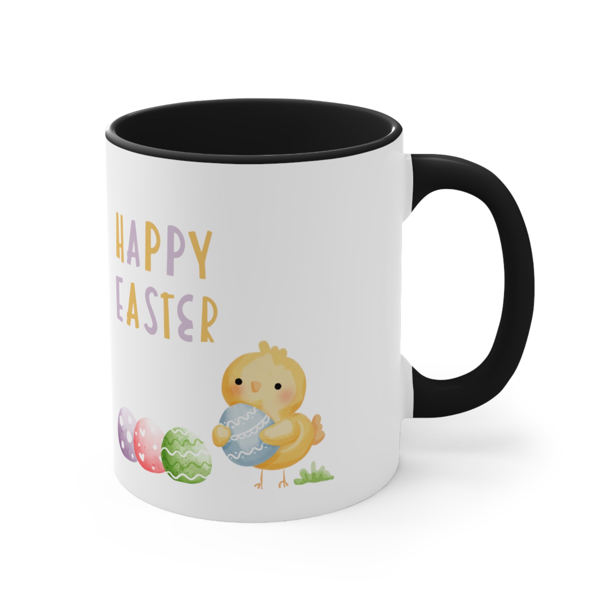 Wishing You A Happy Easter Accent Coffee Mug, 11oz