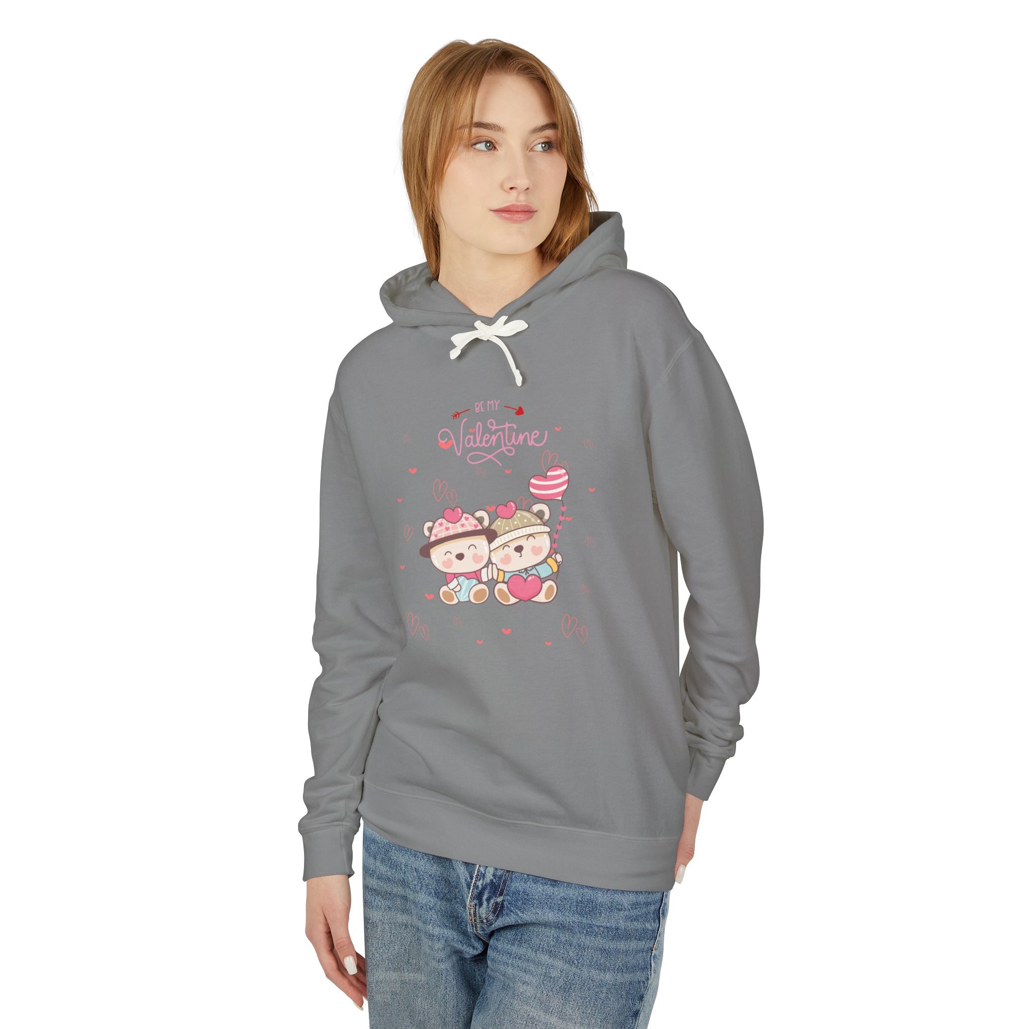 You And Me Forever Unisex Lightweight Hooded Sweatshirt