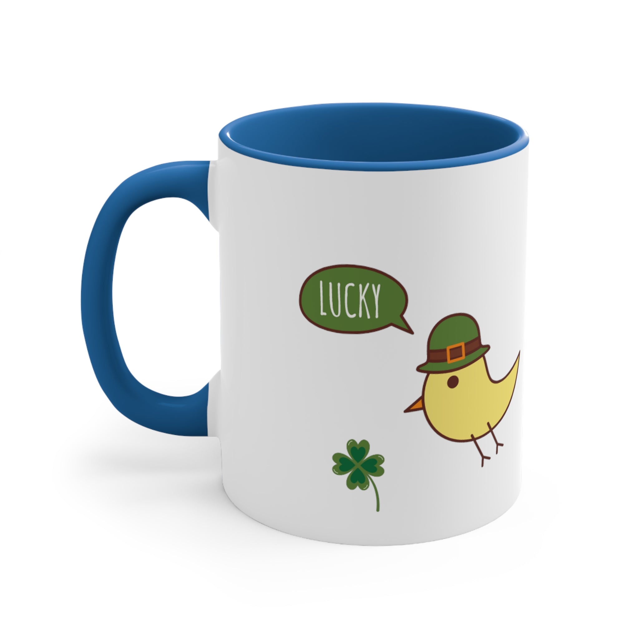 Feeling Lucky Accent Coffee Mug, 11oz