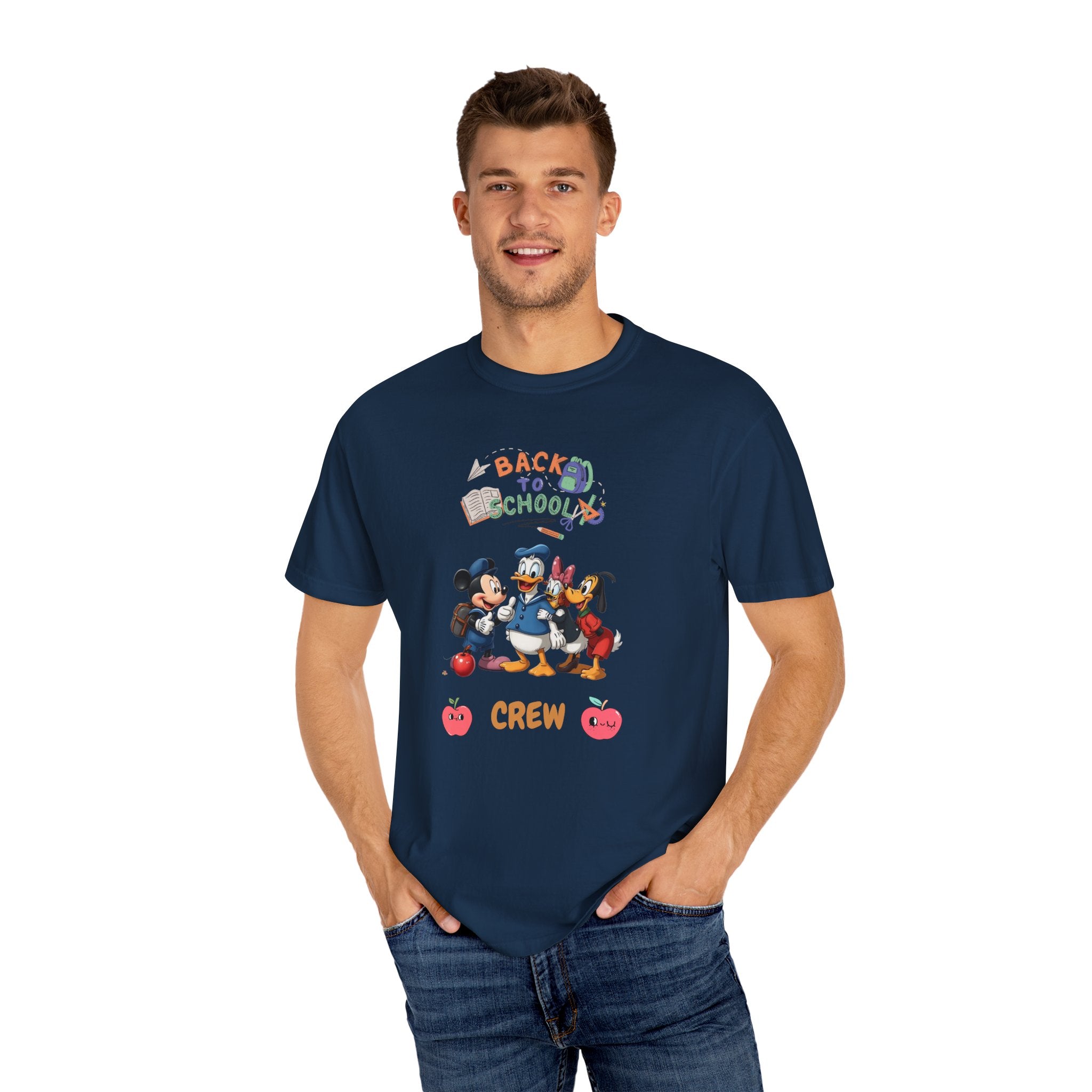 Back to School Crew Unisex Dyed T-Shirt