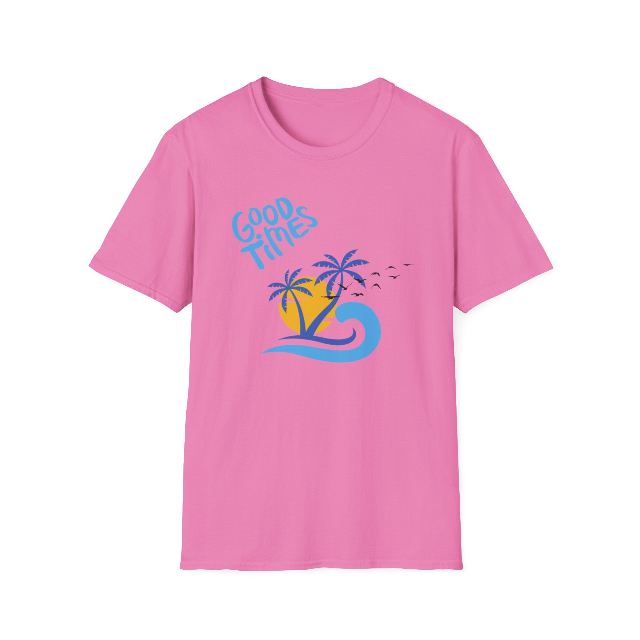 Beach Good Times Unisex Softstyle T-Shirt