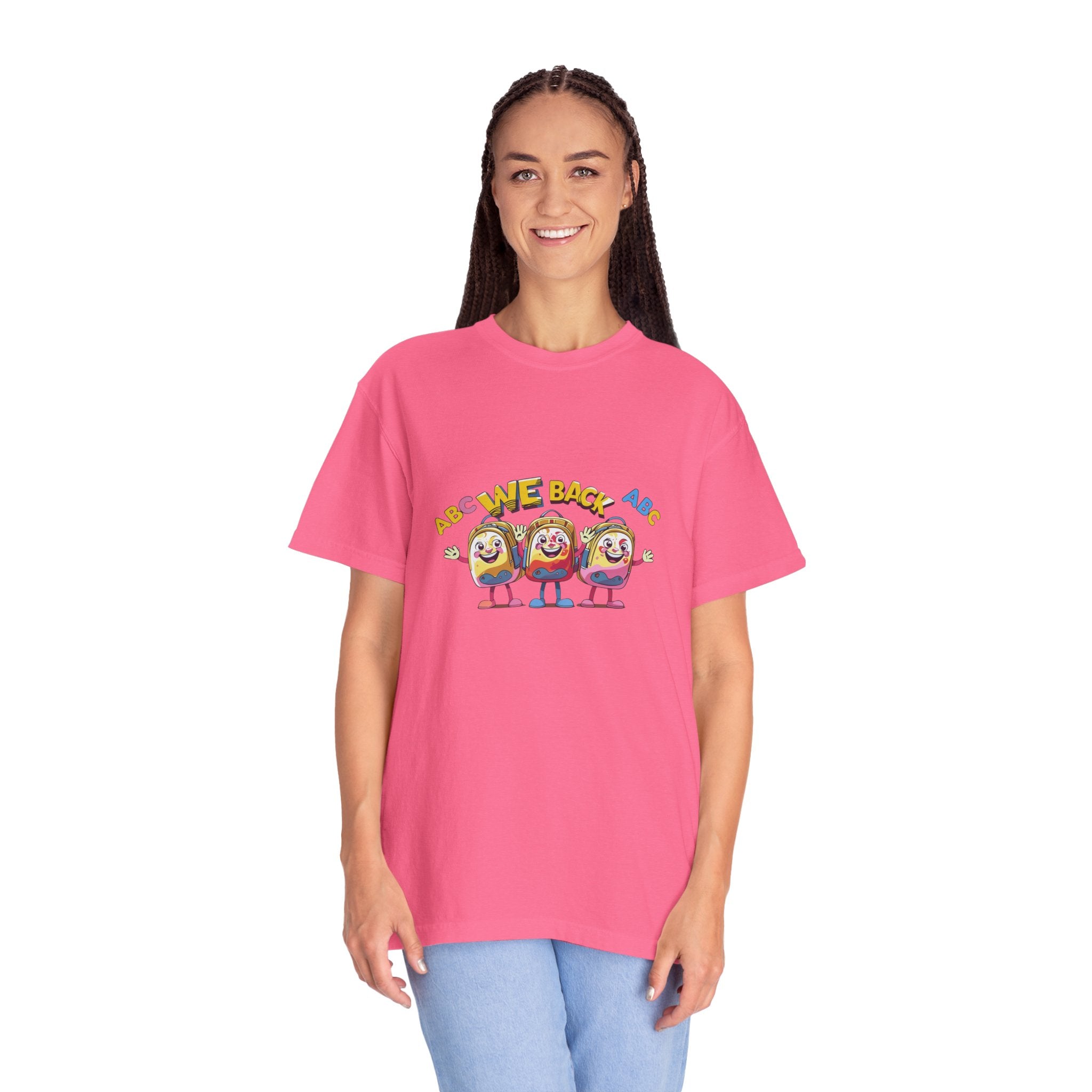 We Back Unisex Garment-Dyed T-shirt