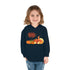 Happy Thanksgiving Turkey Toddler Pullover Fleece Hoodie