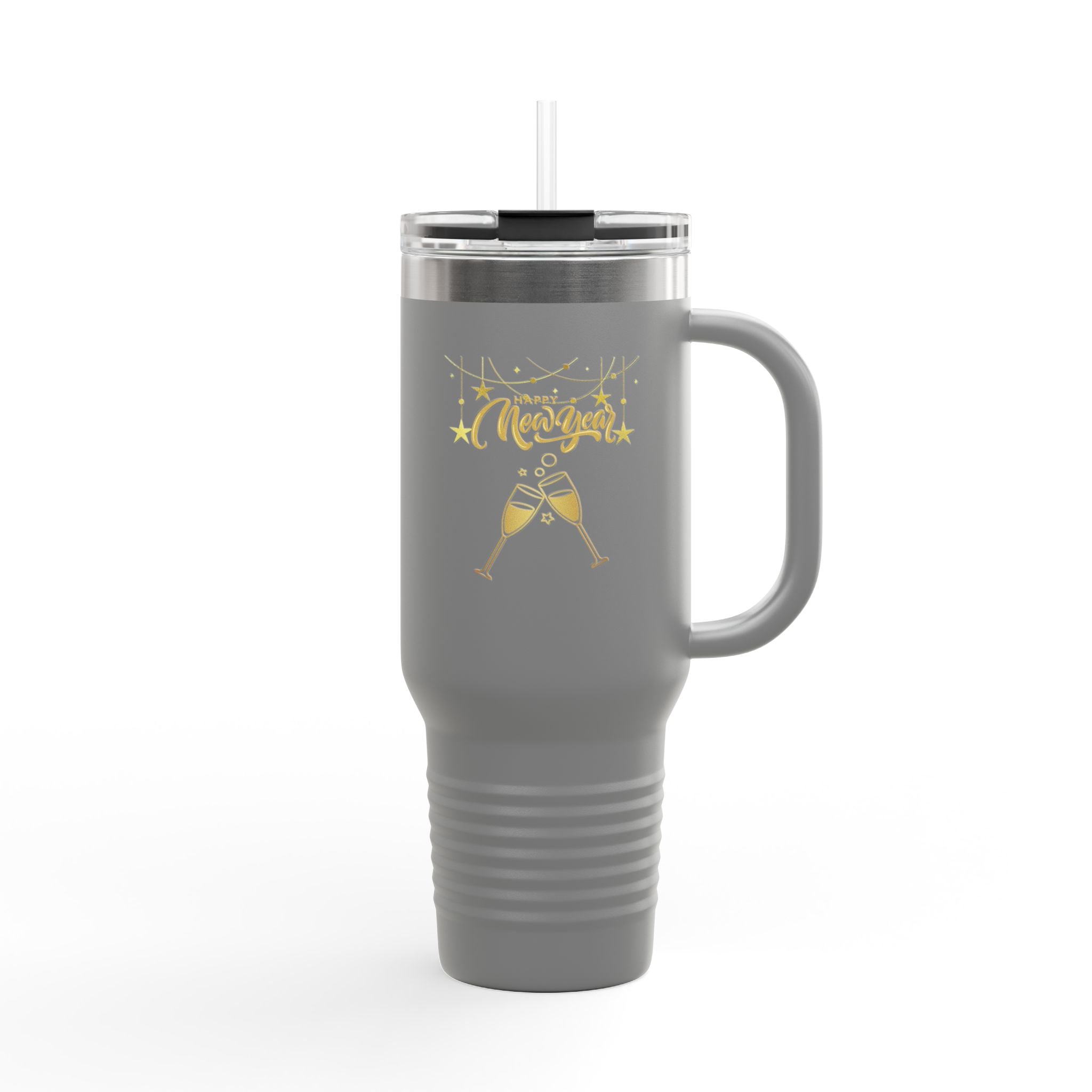 Happy New Year Insulated Travel Mug, 40oz