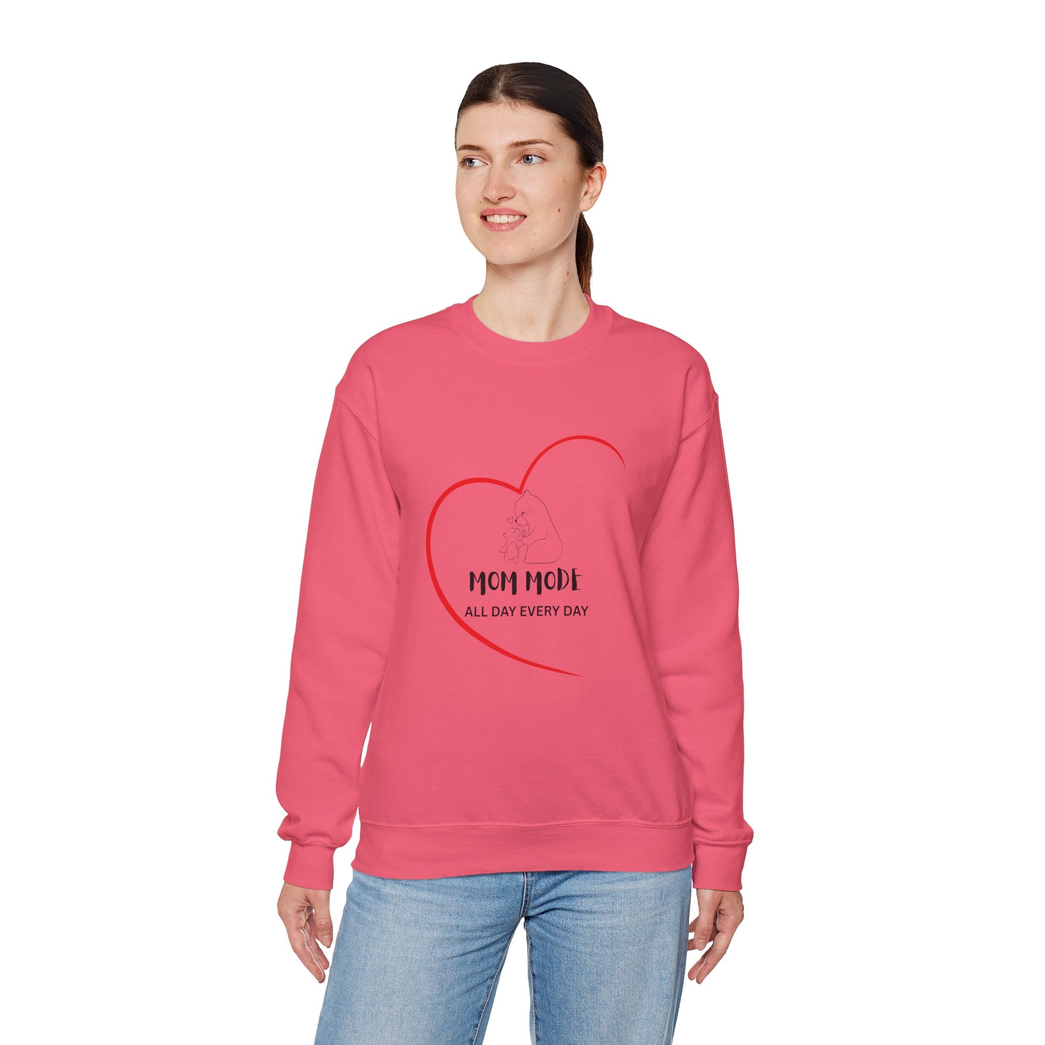 Mom Mode Crewneck Sweatshirt