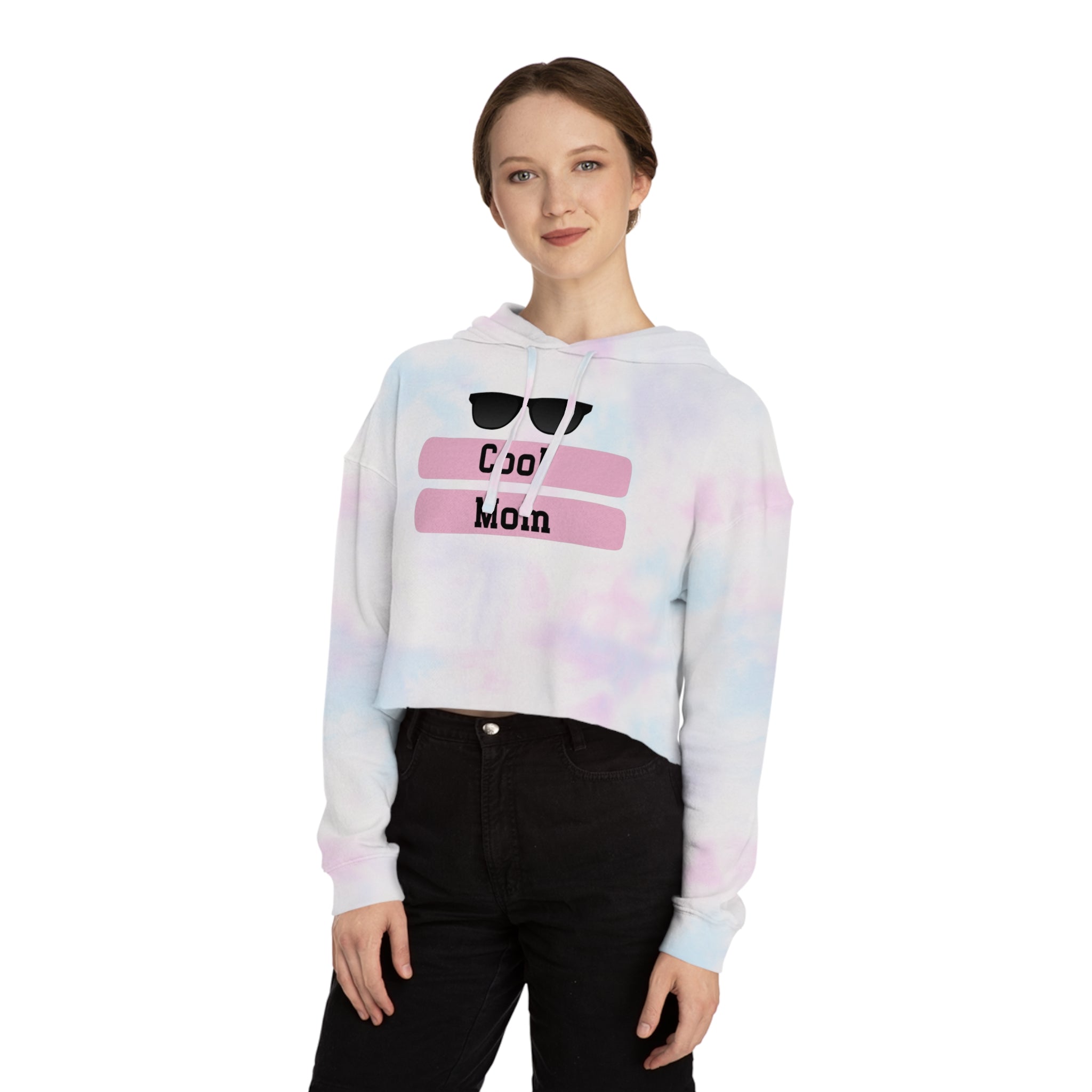 Cool Mom Women’s Cropped Hooded Sweatshirt