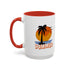 Summer Sunset Accent Coffee Mug (11, 15oz)