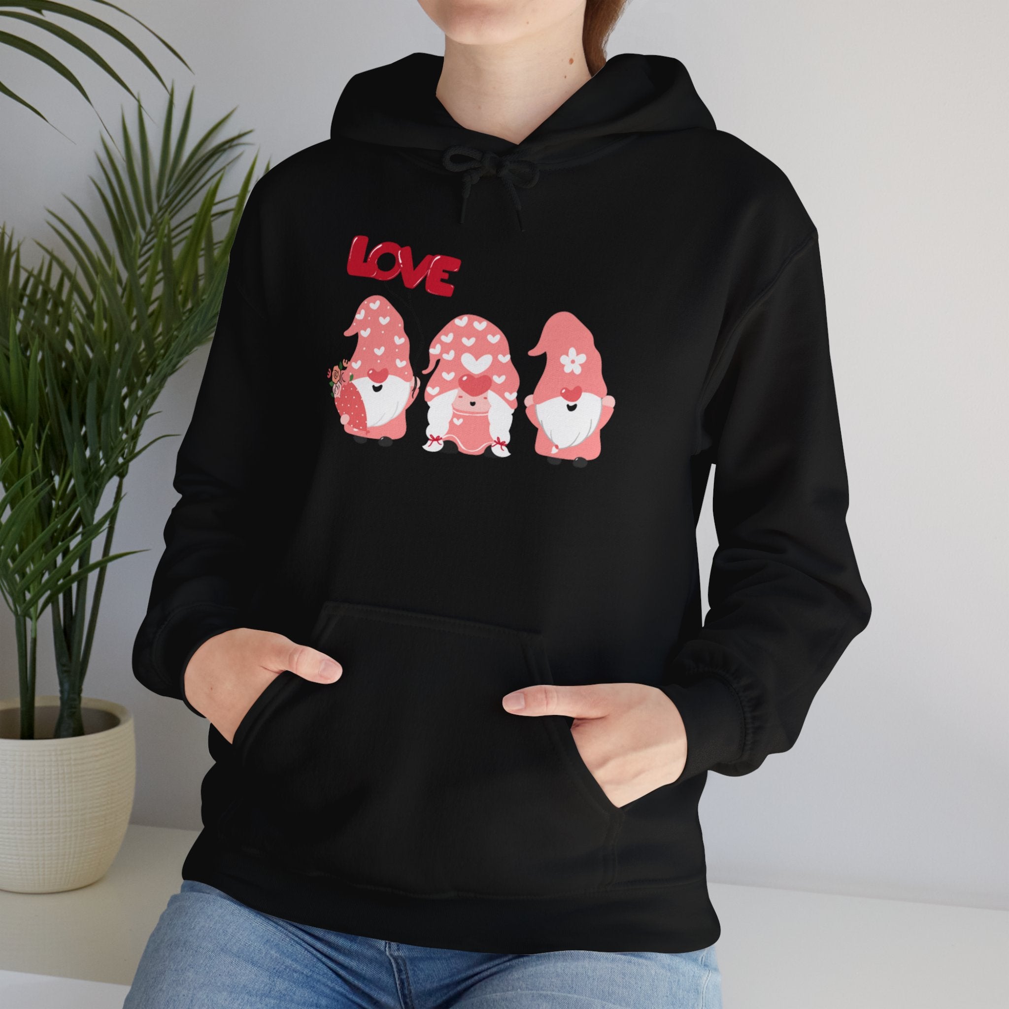 Love Gnome Day Unisex Heavy Blend™ Hooded Sweatshirt