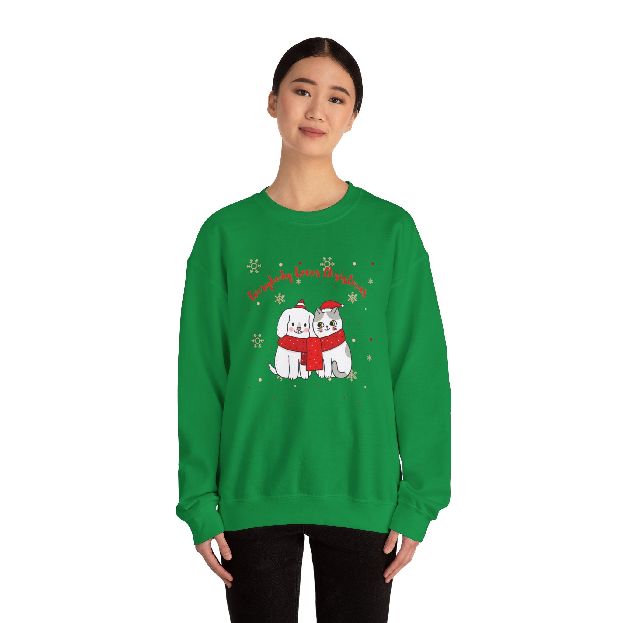 Everybody Loves Christmas Unisex Heavy Blend™ Crewneck Sweatshirt