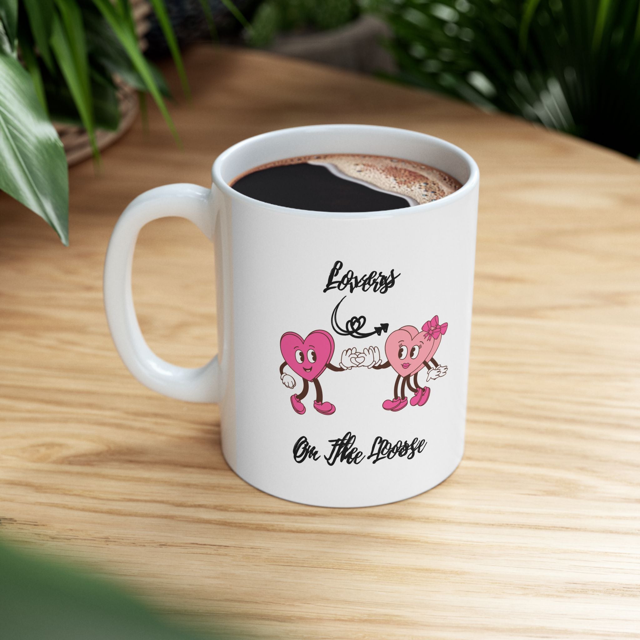 Lovers On The Loose Ceramic Mug, (11oz, 15oz)