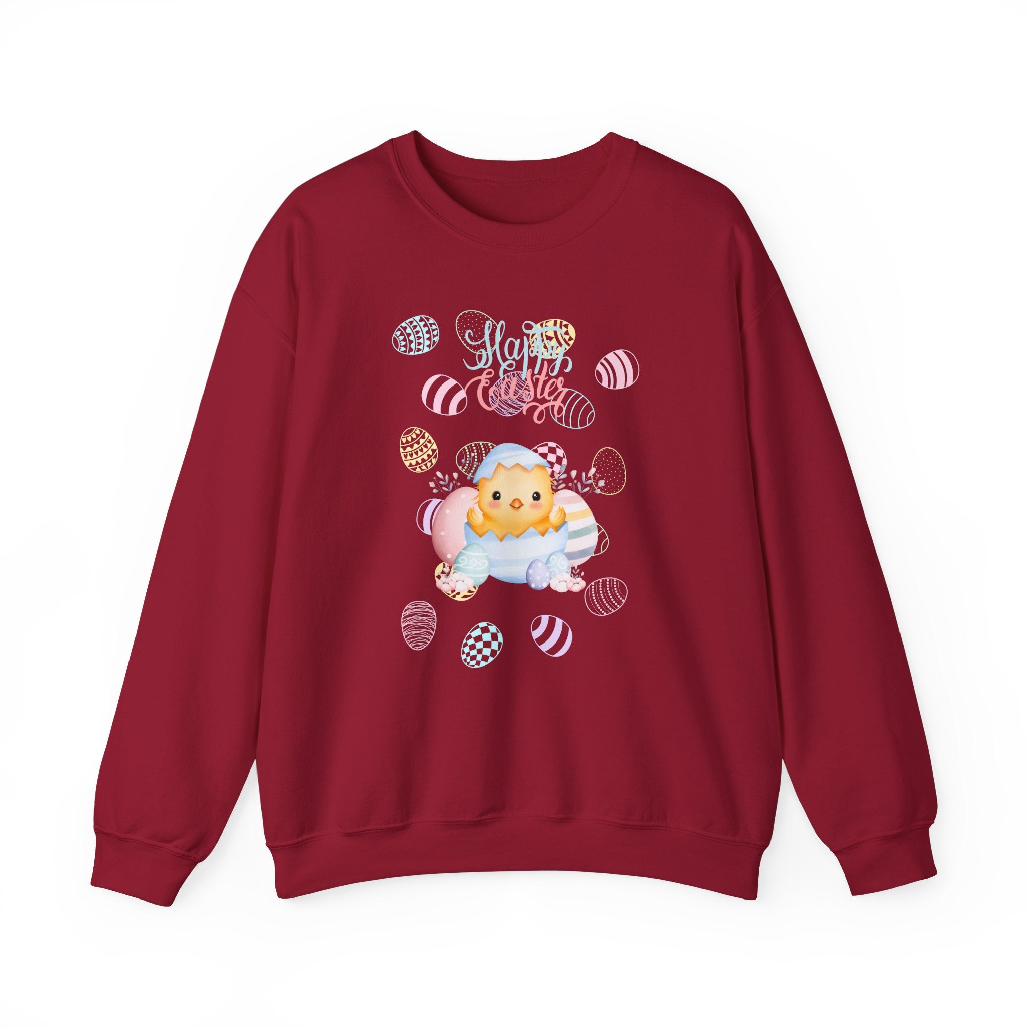 Chick Happy Easter Crewneck Sweatshirt - Unisex Heavy Blend™