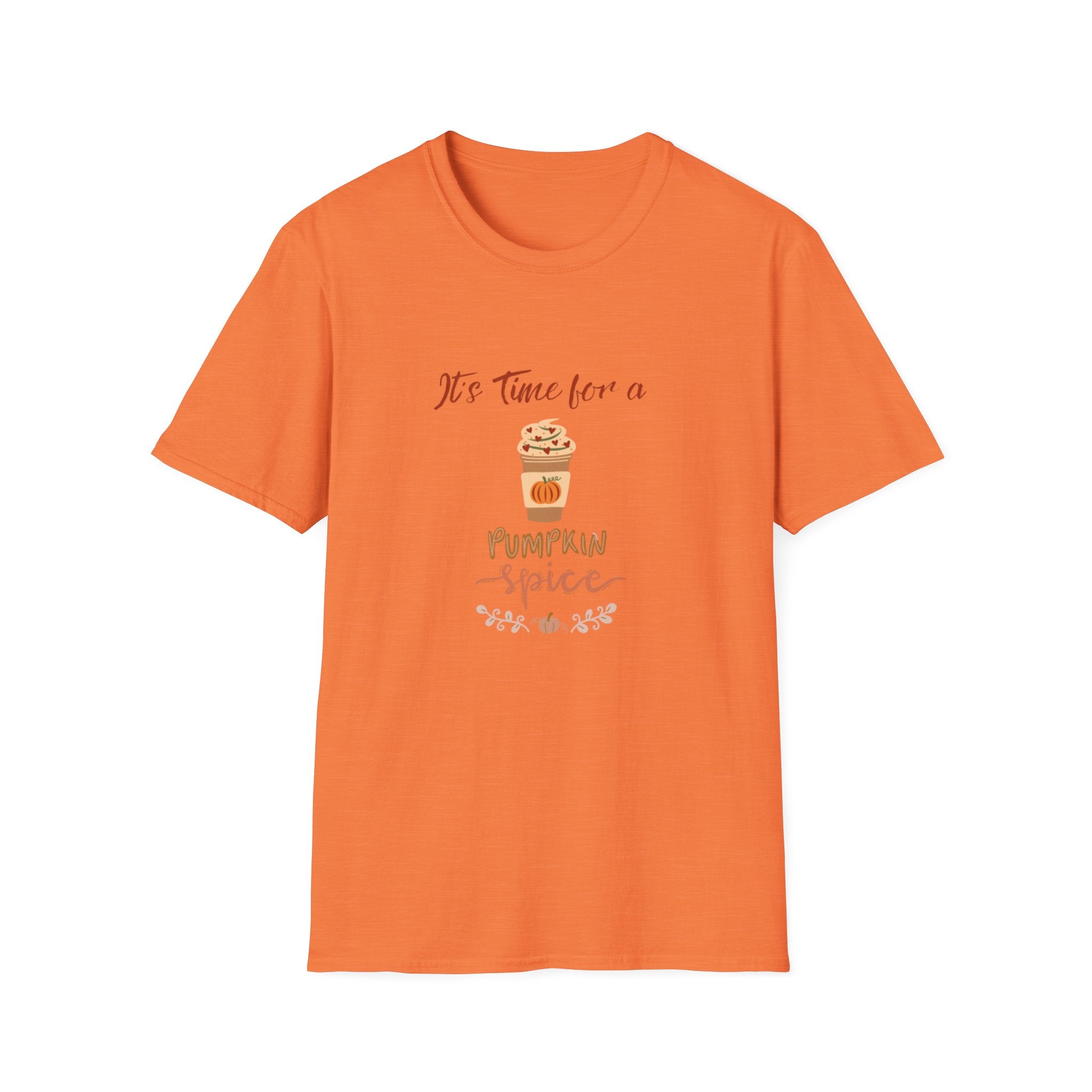 It's Time For A Pumpkin Spice Unisex Softstyle T-Shirt