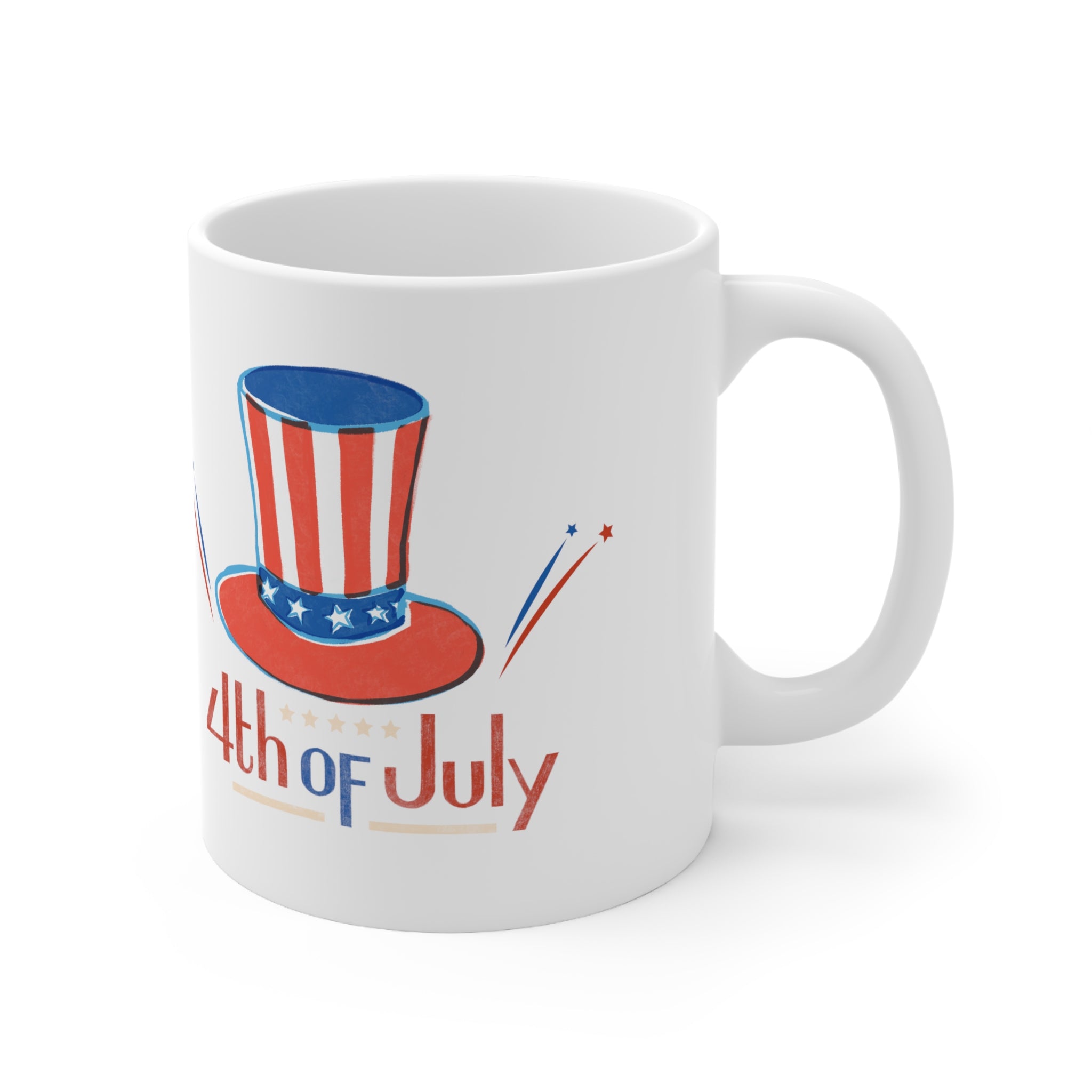 4th Of July Ceramic Mug 11oz