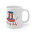 4th Of July Ceramic Mug 11oz