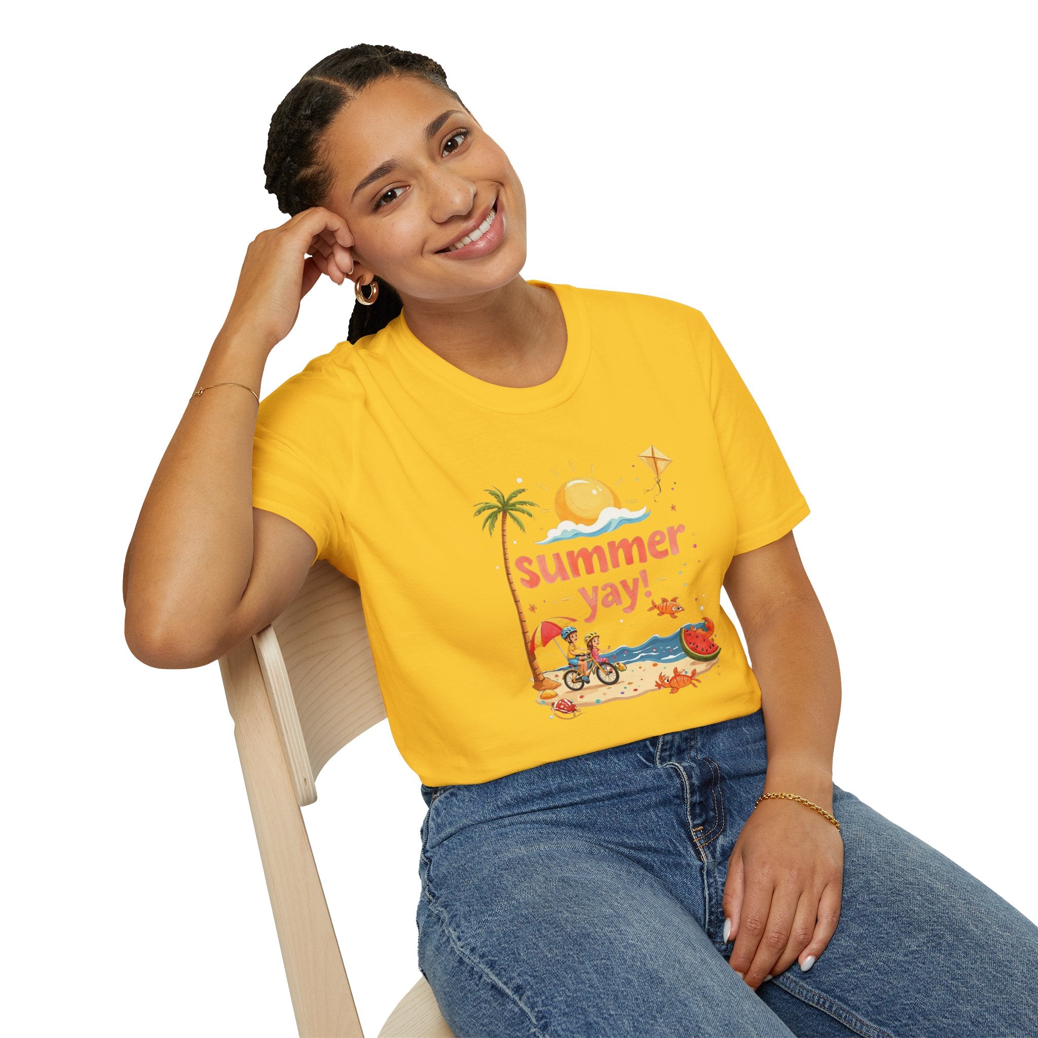 Summer Yay! T-Shirt - Unisex Softstyle Tee