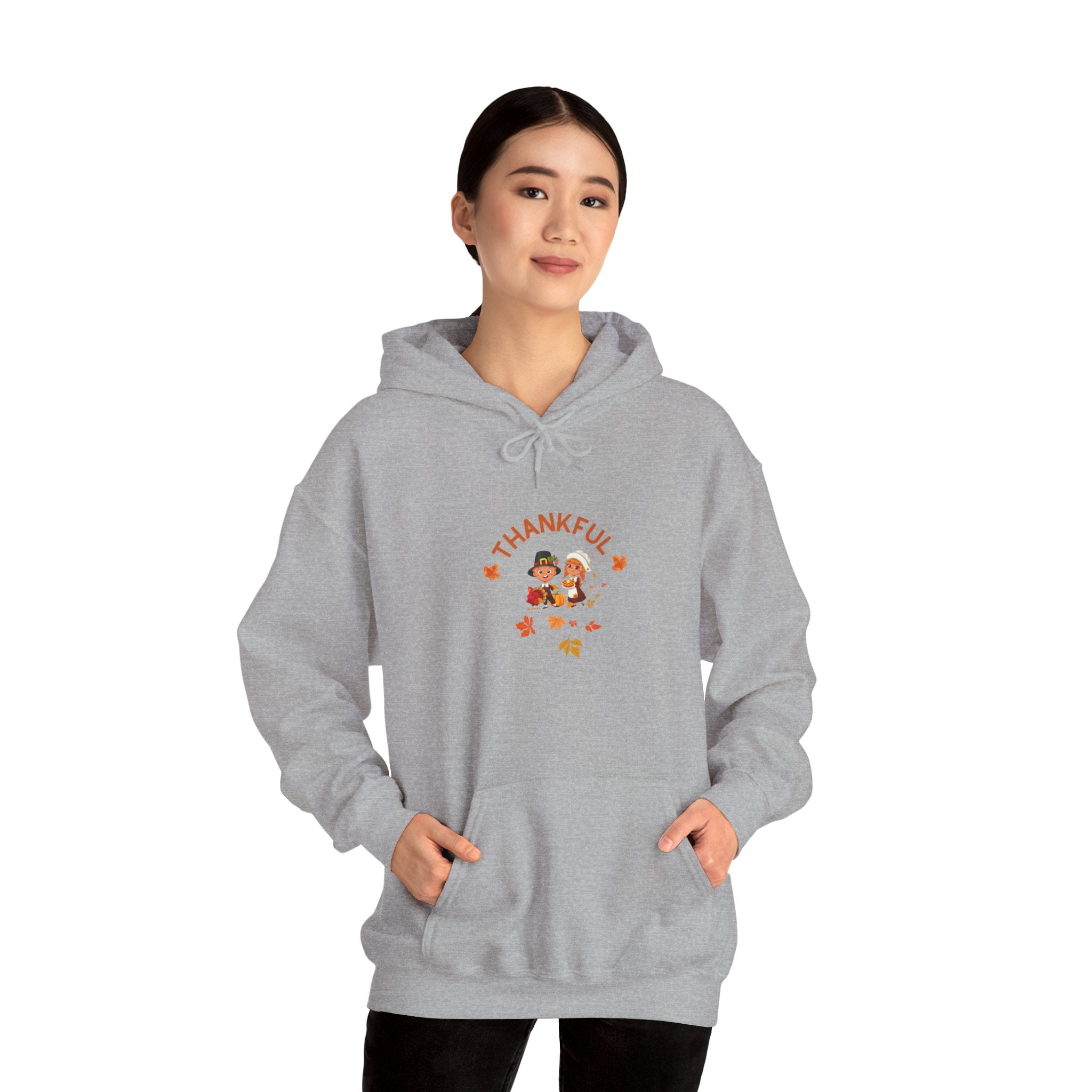 Pilgrims Turkey Day Unisex Heavy Blend™ Hooded Sweatshirt