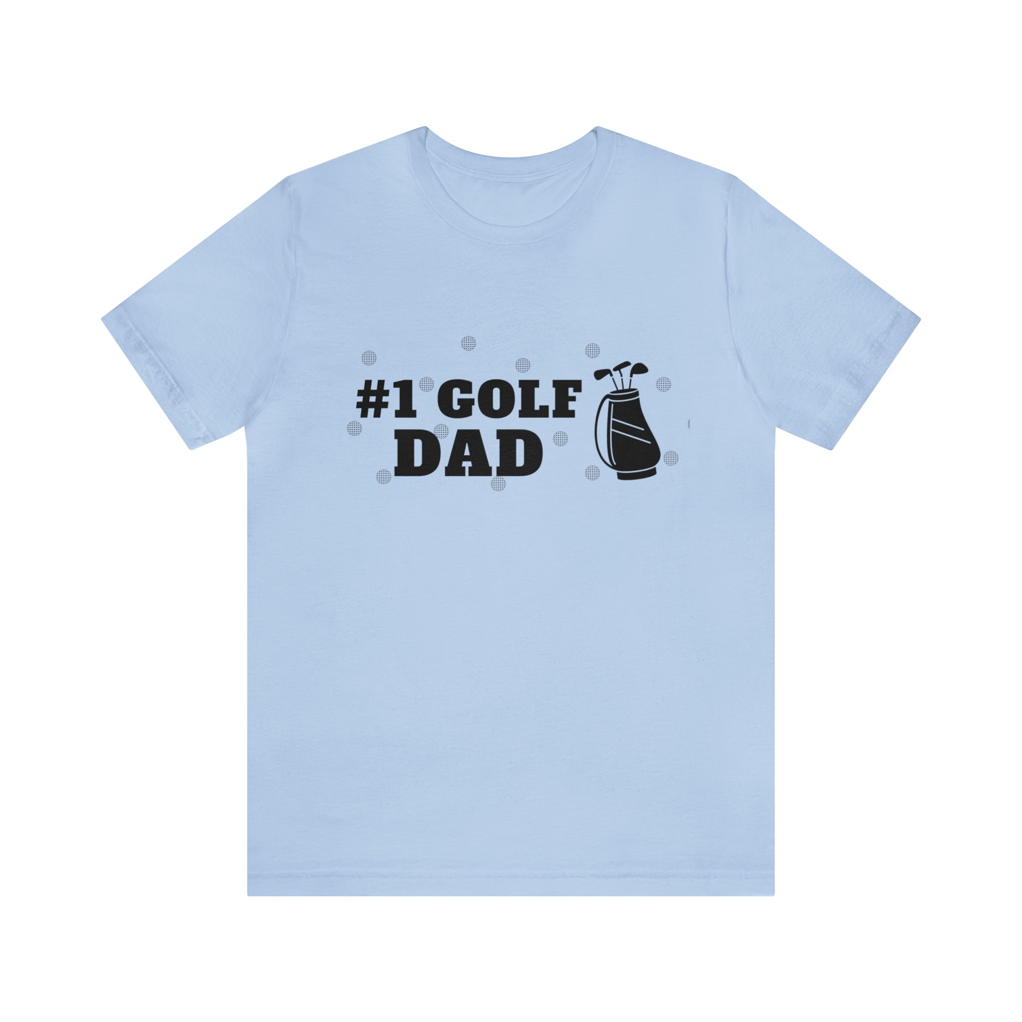 Happy Father's Day Golf Unisex Jersey Short Sleeve Tee