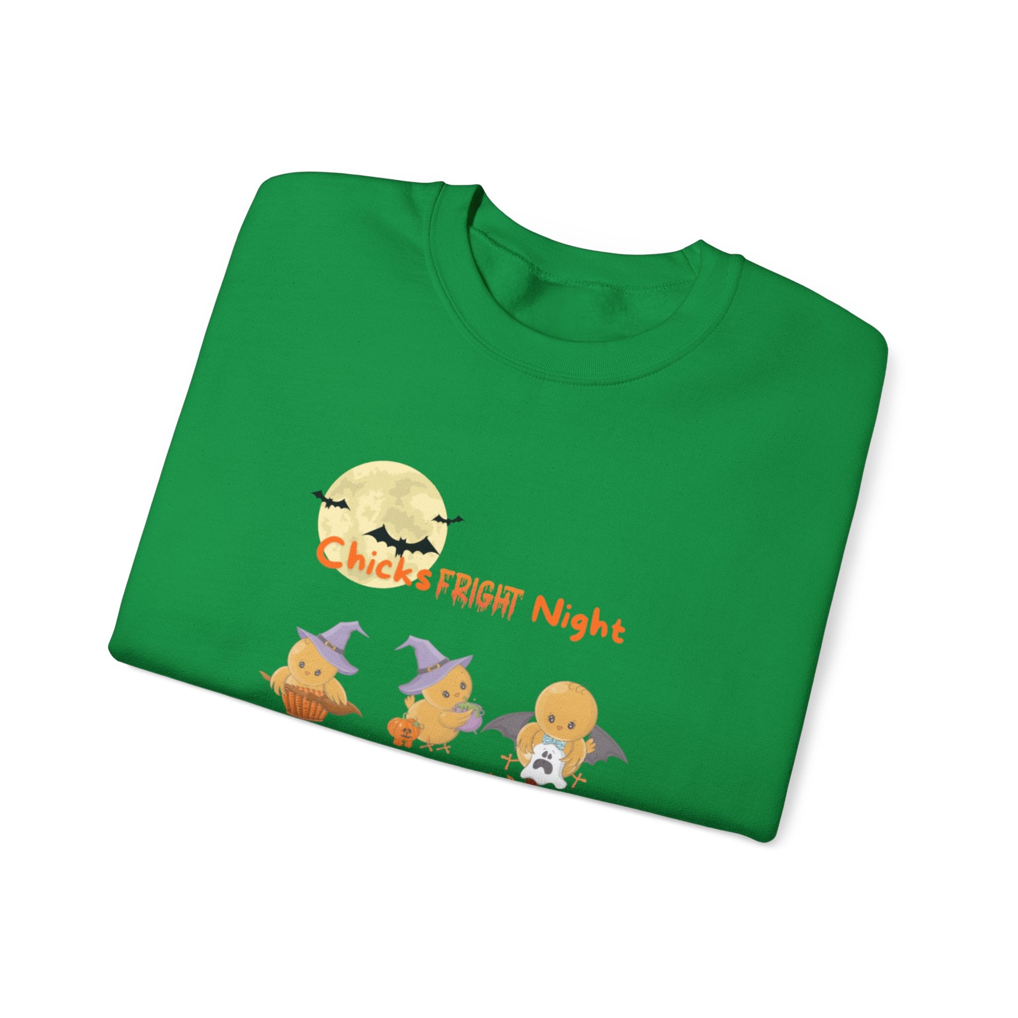 Chicks Fright Night Unisex Heavy Blend™ Crewneck Sweatshirt