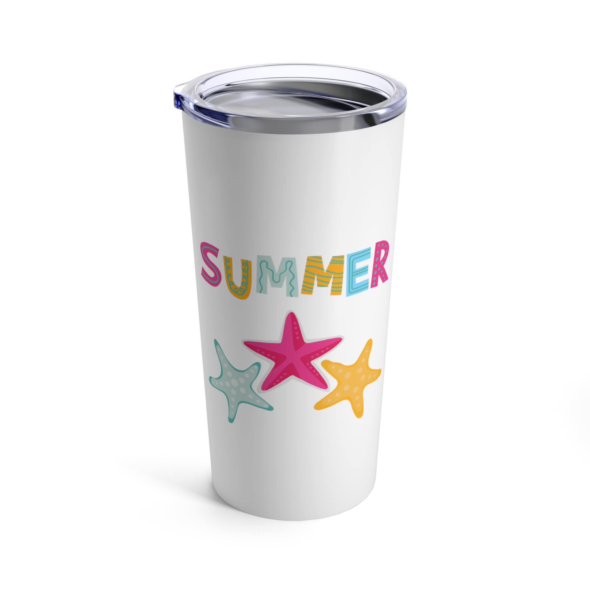 Summer Starfish Tumbler 20oz