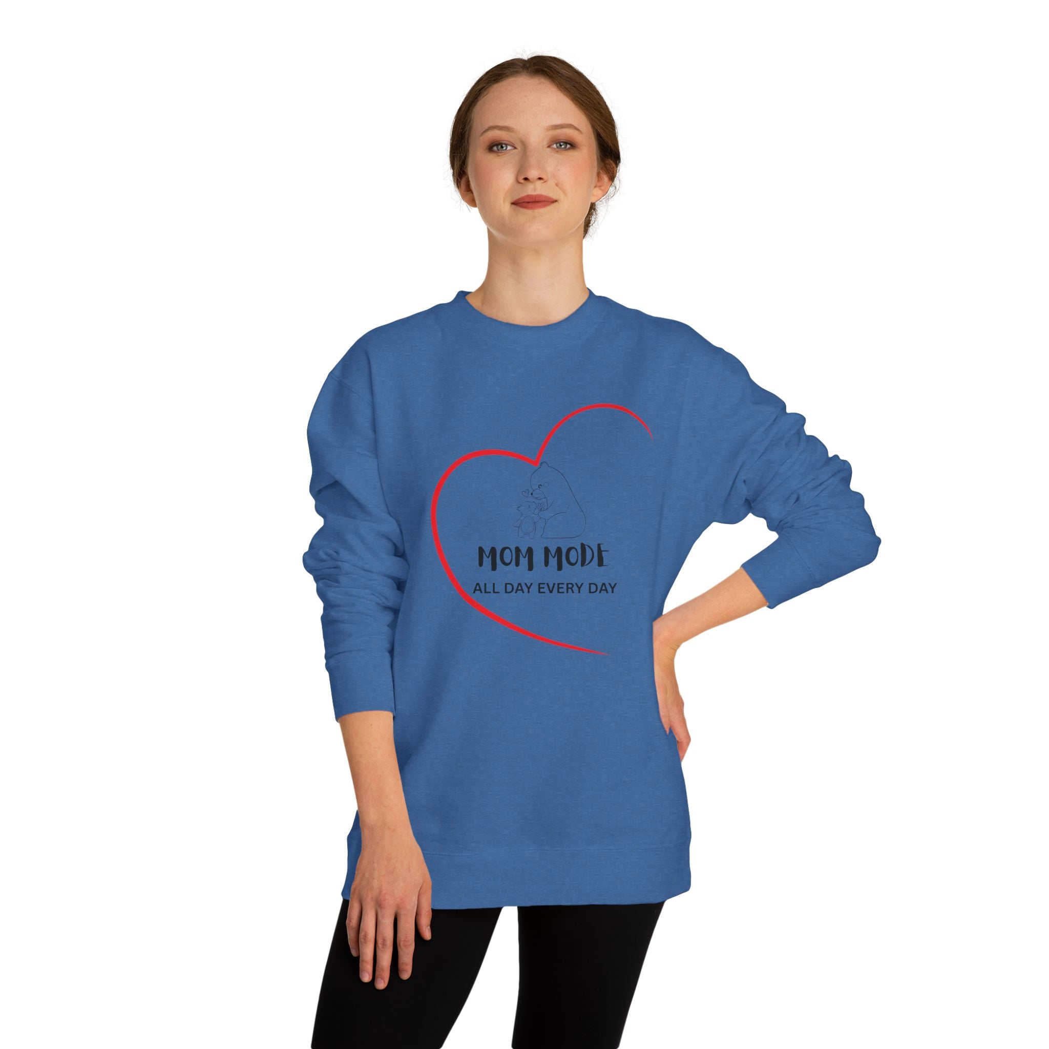 Mom Mode Crew Neck Sweatshirt