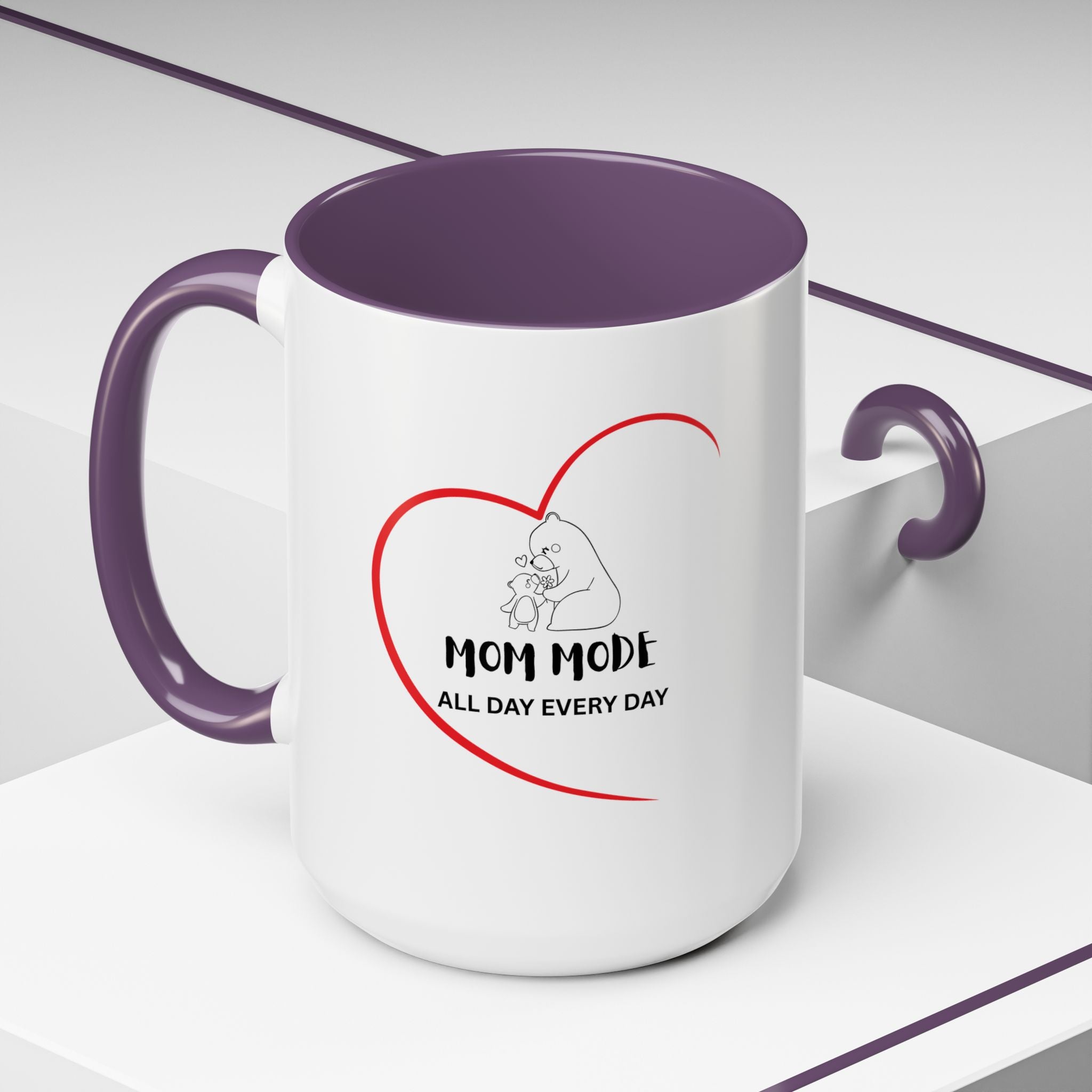 Mom Mode Coffee Mug - 11/15oz Accent Mug