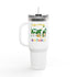 Rolling With My Gnomies Insulated Travel Mug - 40oz with Straw