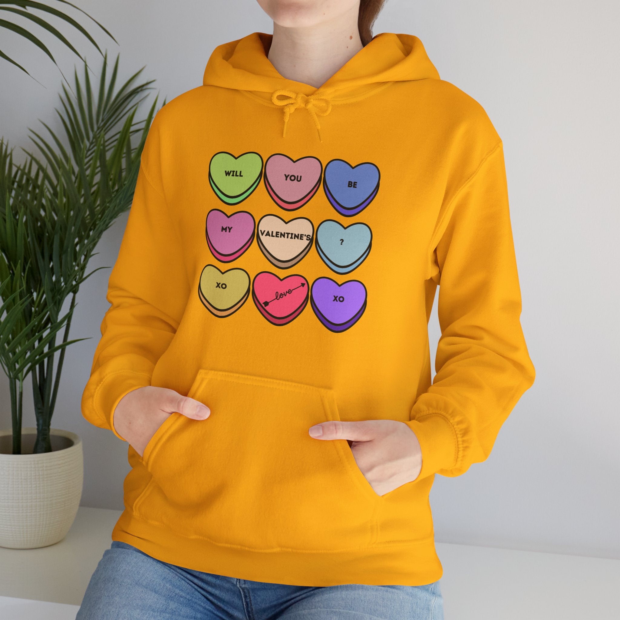 Will You Be My Valentine? Unisex Heavy Blend™ Hooded Sweatshirt