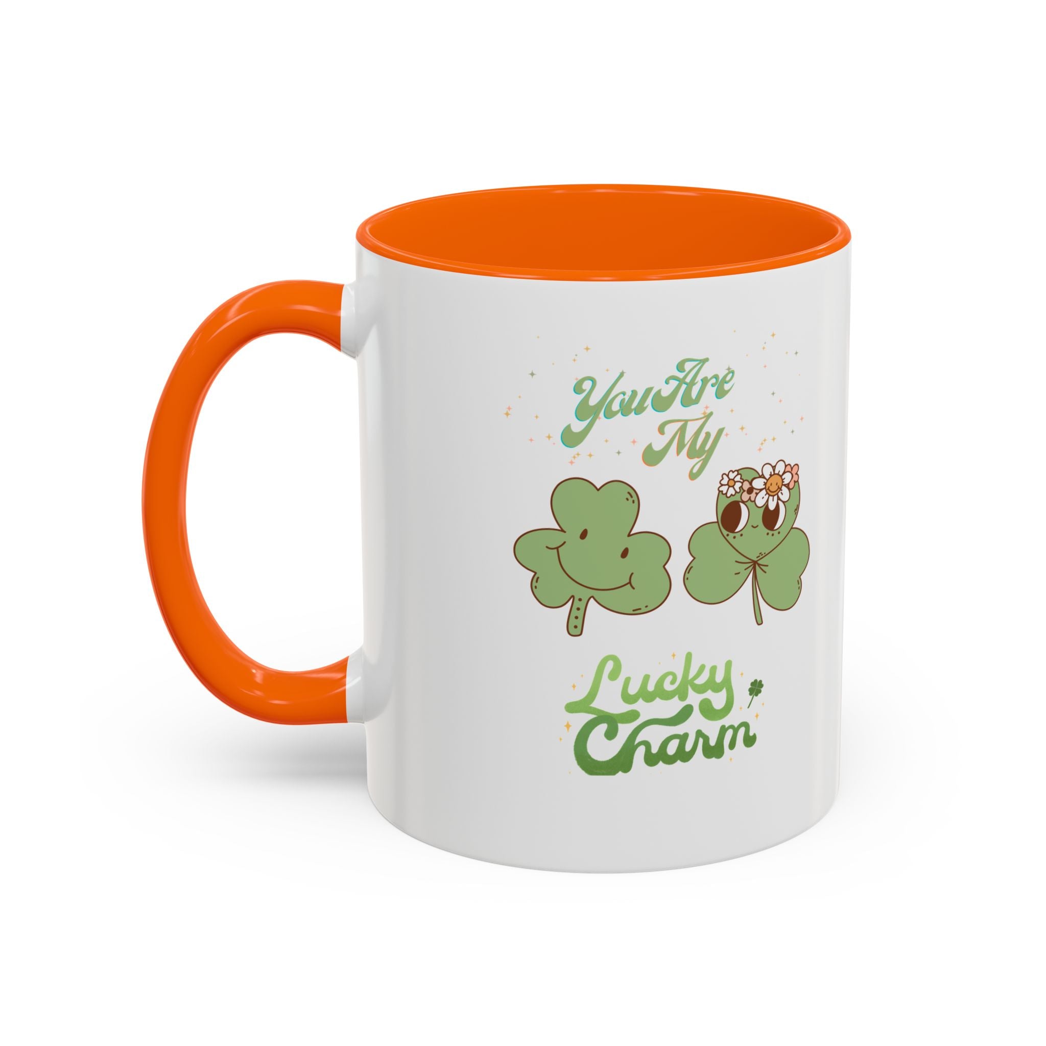 You're my Lucky Charm Accent Coffee Mug - St. Patrick's Day Gift