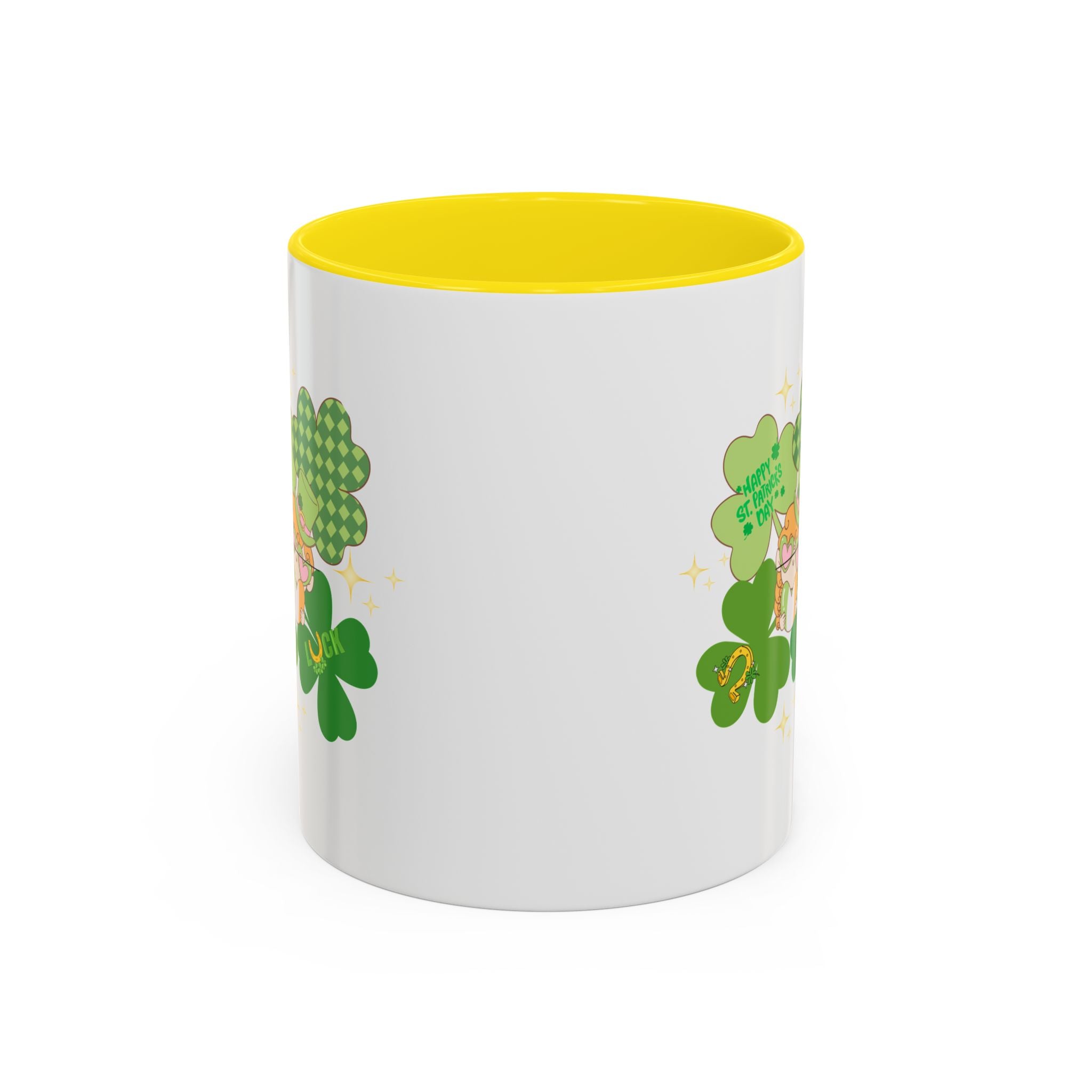 Retro St. Paddy's Day Accent Coffee Mug - 11oz & 15oz