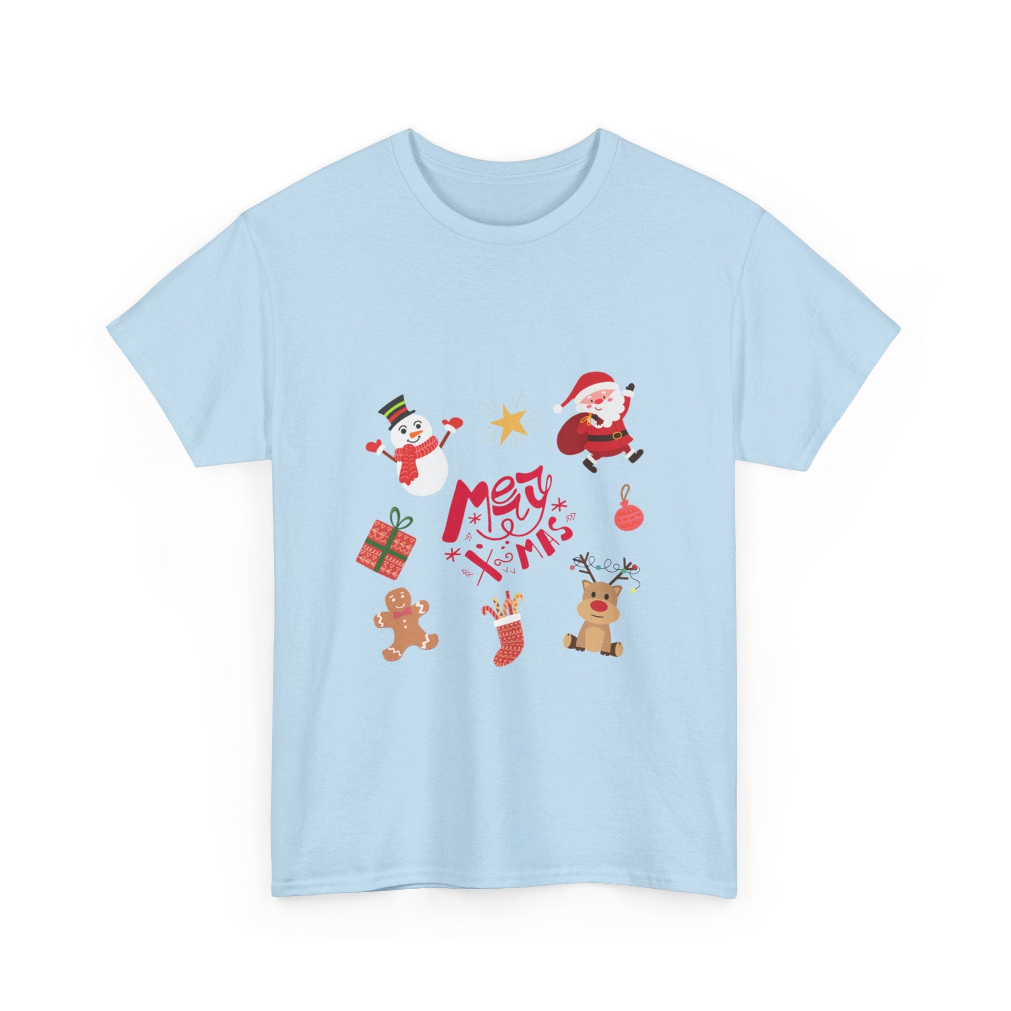 Merry Christmas Crew Unisex Heavy Cotton Tee