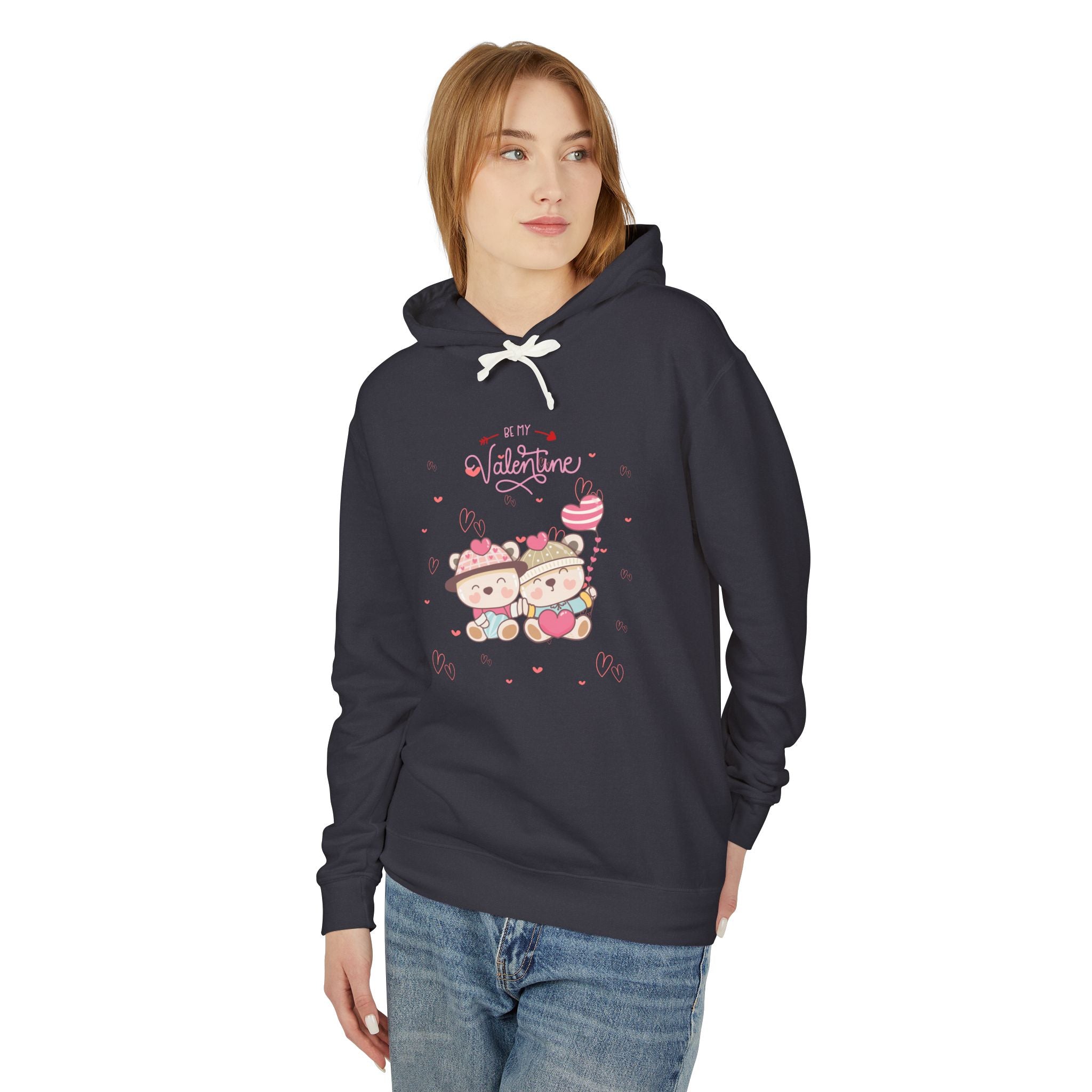 You And Me Forever Unisex Lightweight Hooded Sweatshirt