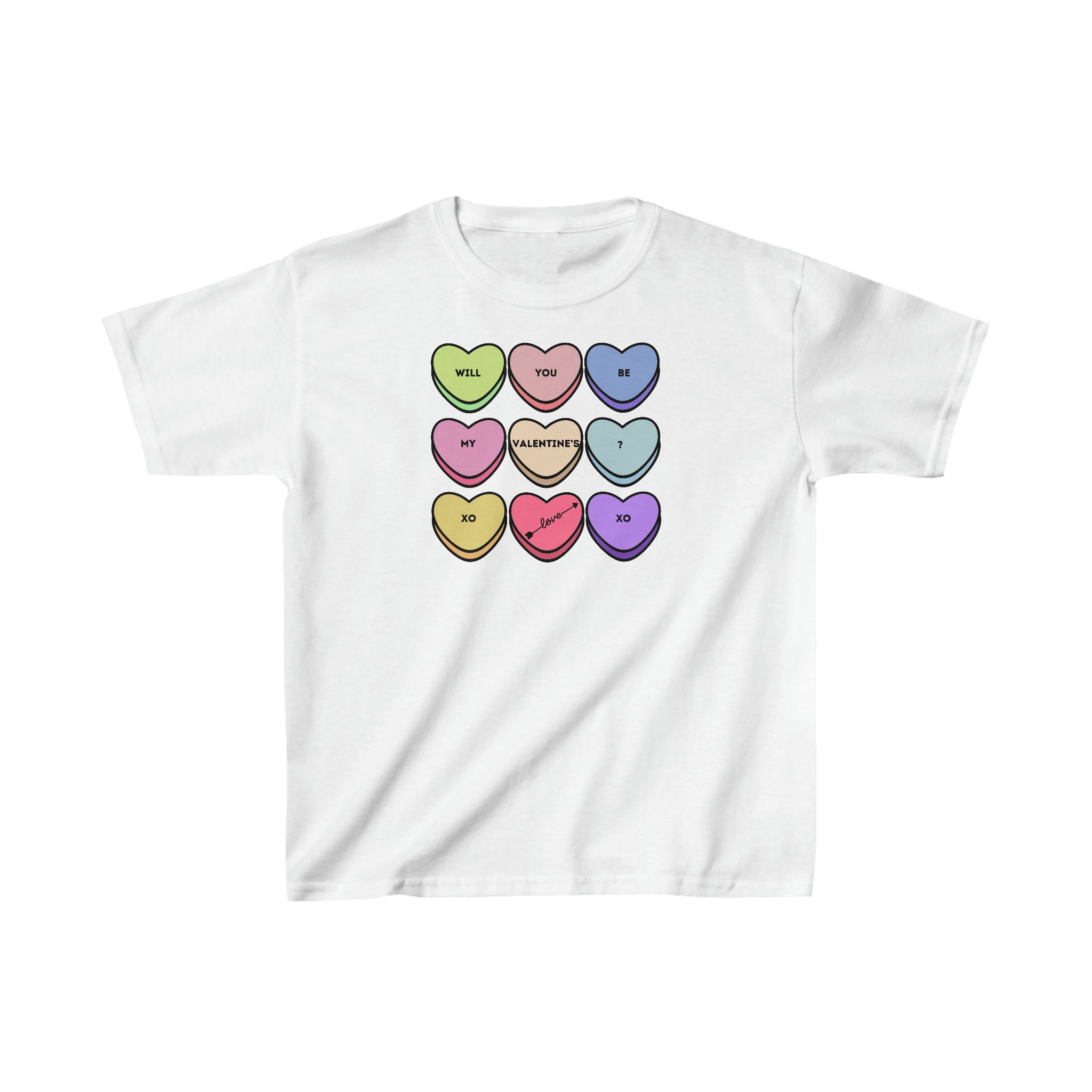 Will You Be My Valentine? Kids Heavy Cotton™ Tee
