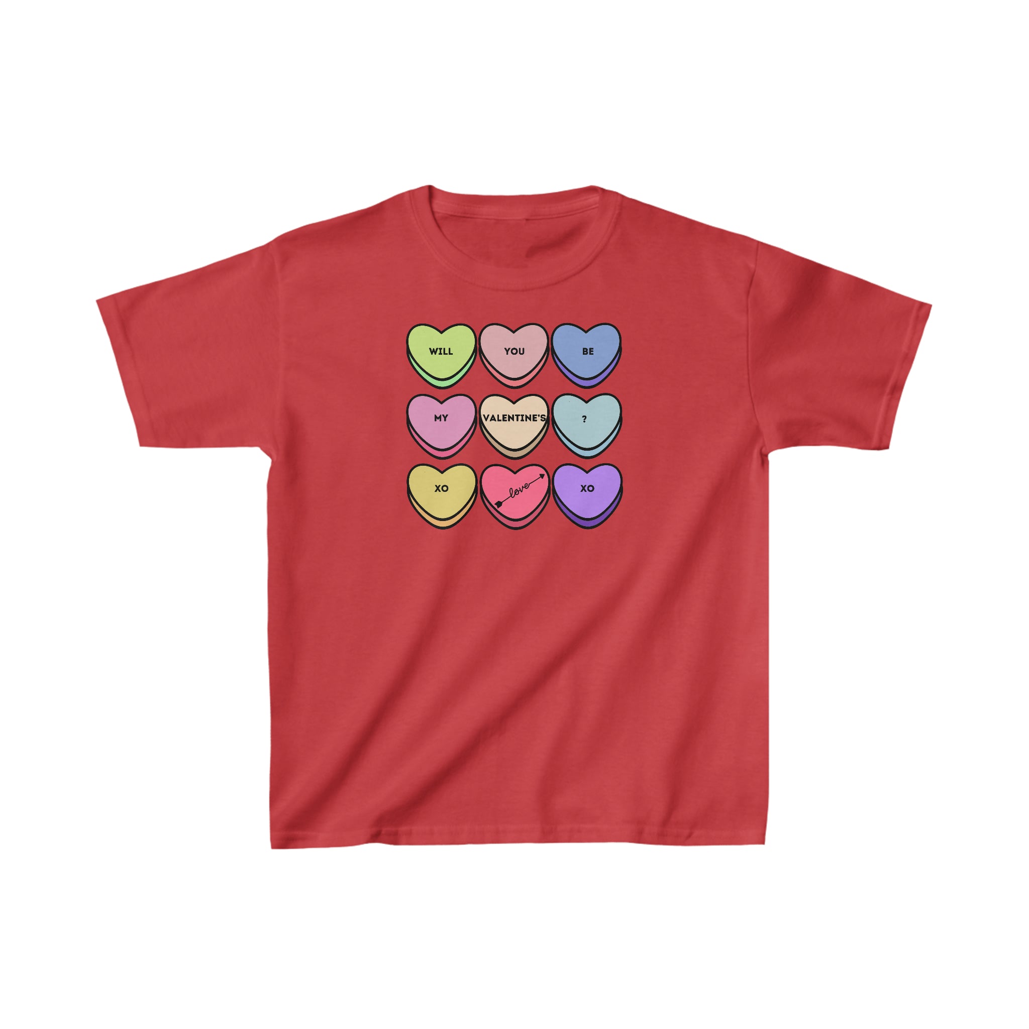 Will You Be My Valentine? Kids Heavy Cotton™ Tee