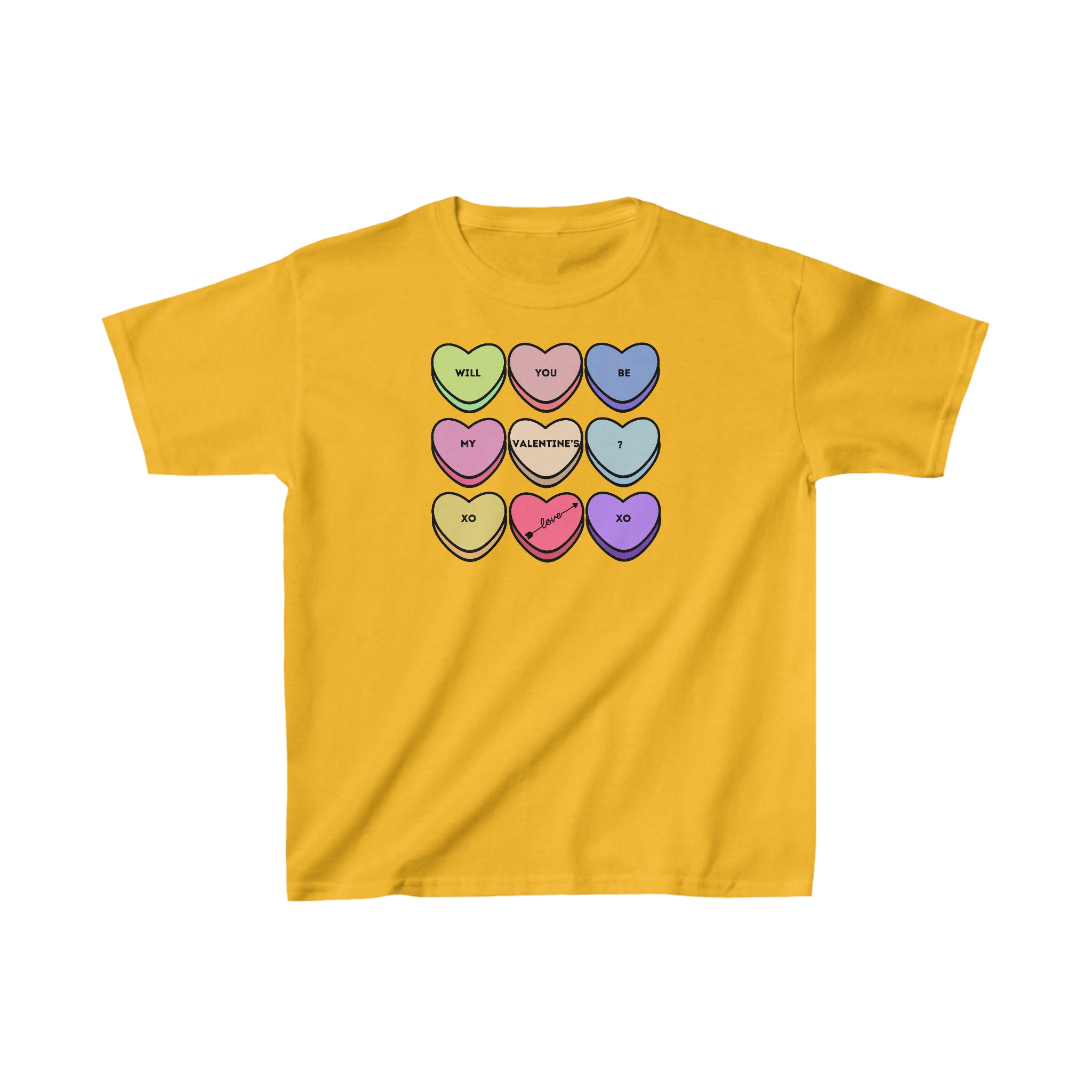 Will You Be My Valentine? Kids Heavy Cotton™ Tee