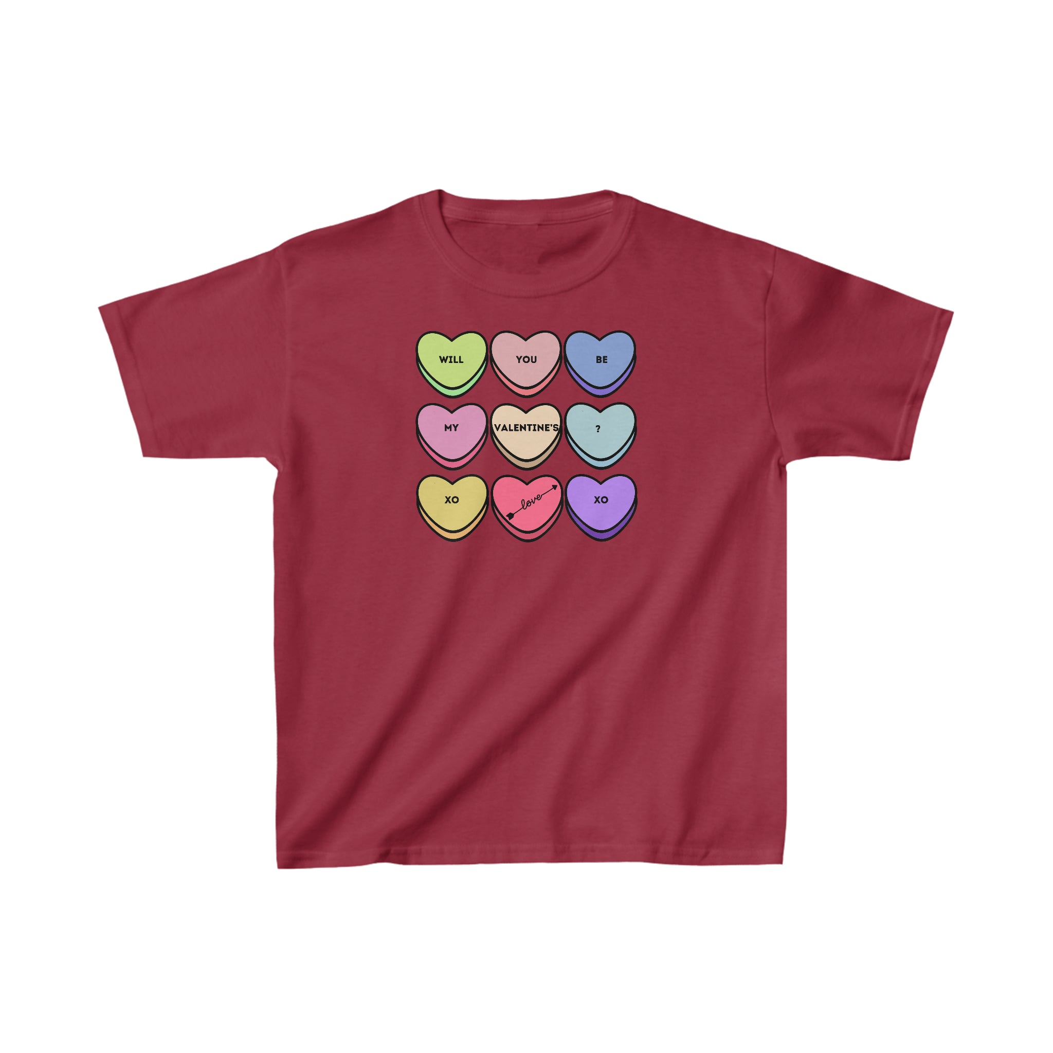 Will You Be My Valentine? Kids Heavy Cotton™ Tee