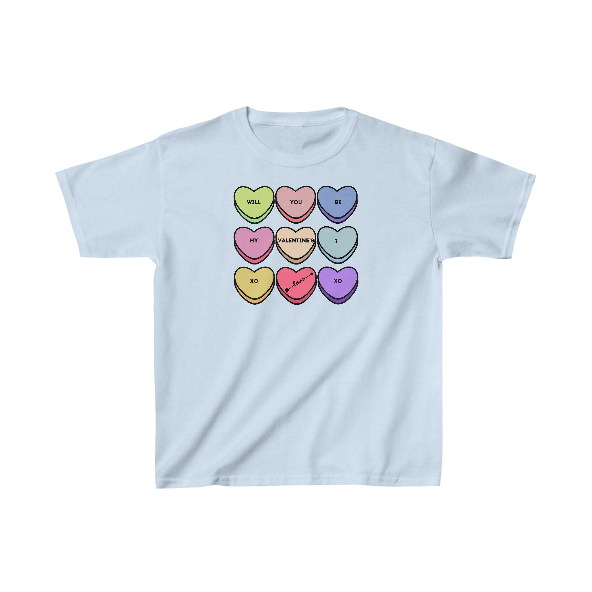 Will You Be My Valentine? Kids Heavy Cotton™ Tee