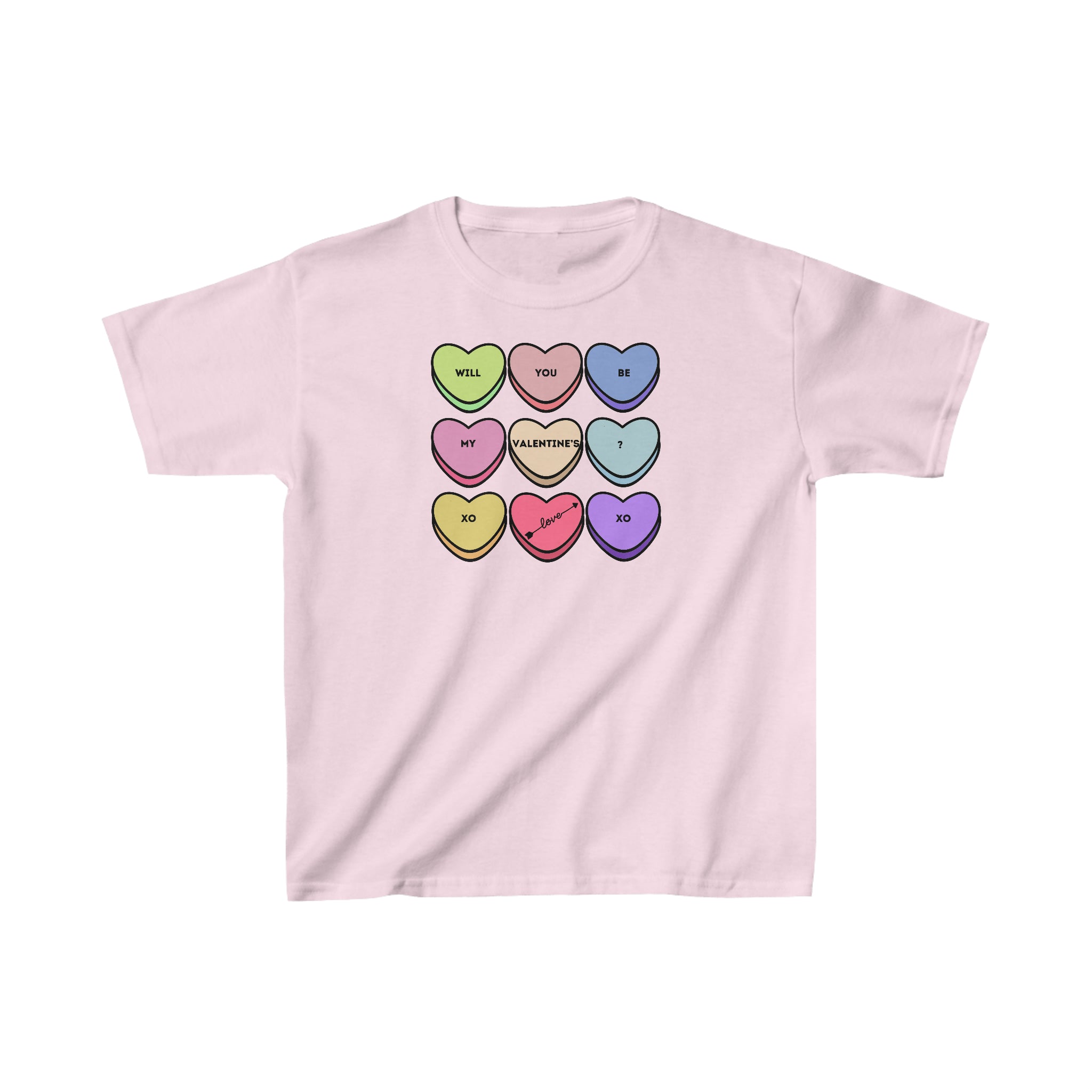 Will You Be My Valentine? Kids Heavy Cotton™ Tee