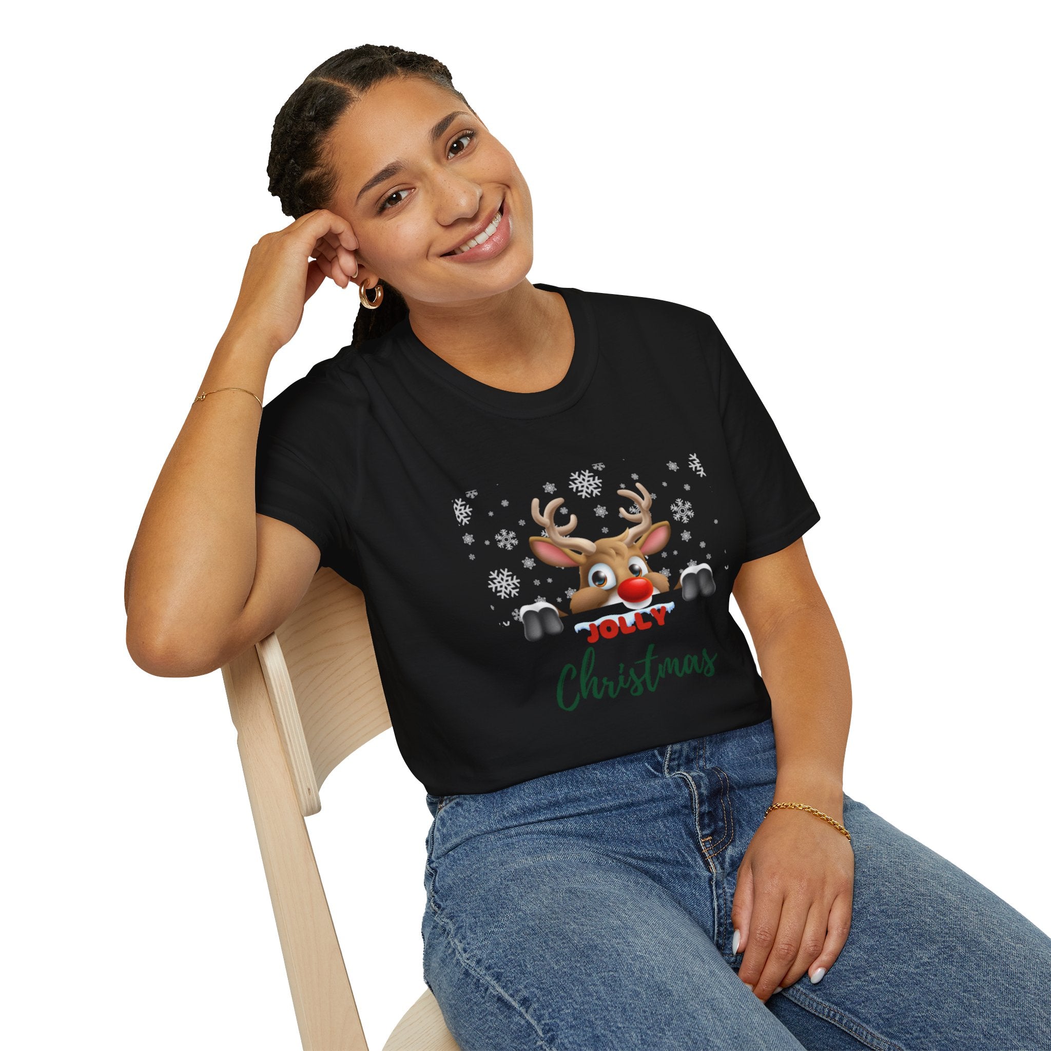 Jolly Christmas Unisex Softstyle T-Shirt