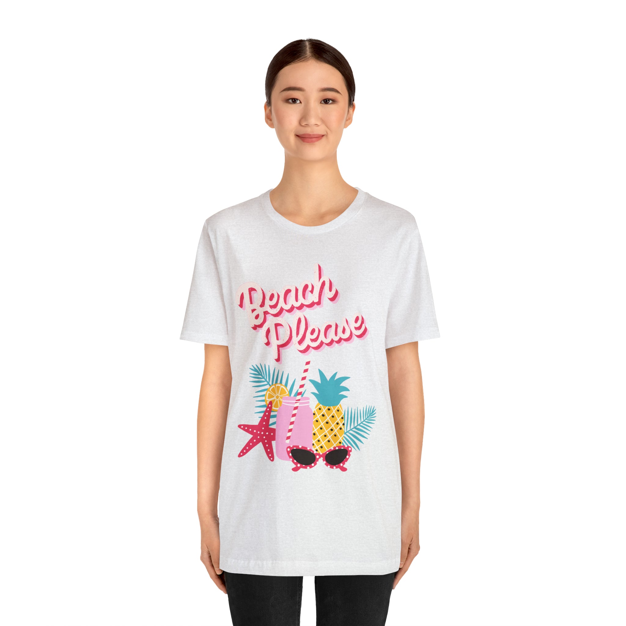 Beach Please Unisex Jersey Short Sleeve Tee