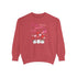 Meow Valentine's Day Unisex Garment-Dyed Sweatshirt