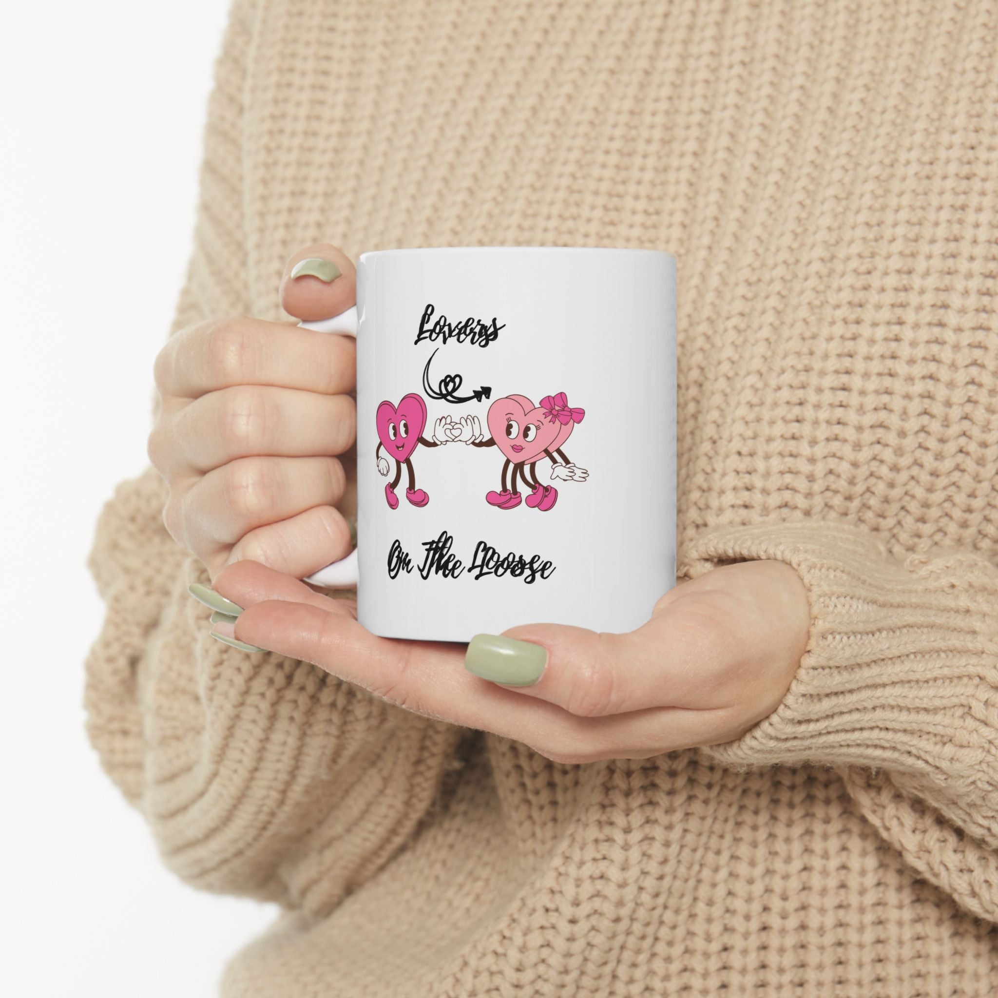 Lovers On The Loose Ceramic Mug, (11oz, 15oz)