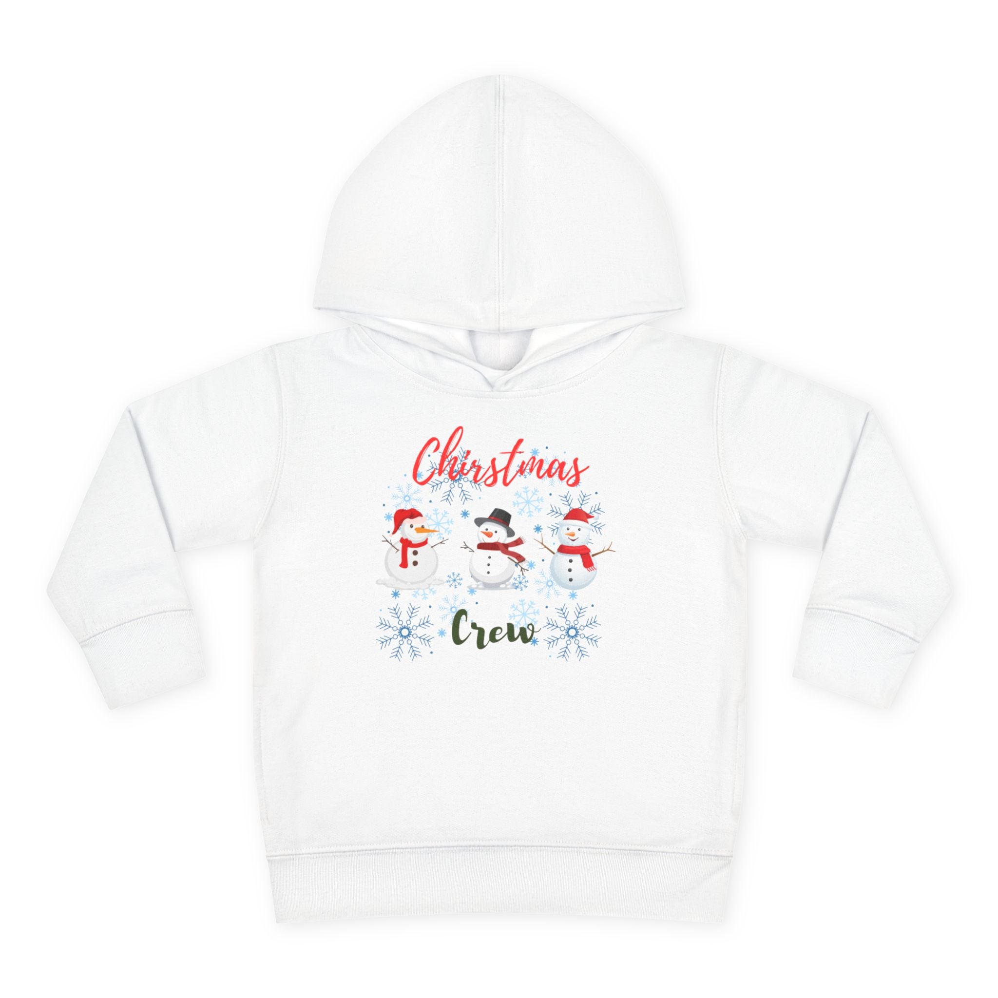 Christmas Crew Toddler Pullover Fleece Hoodie