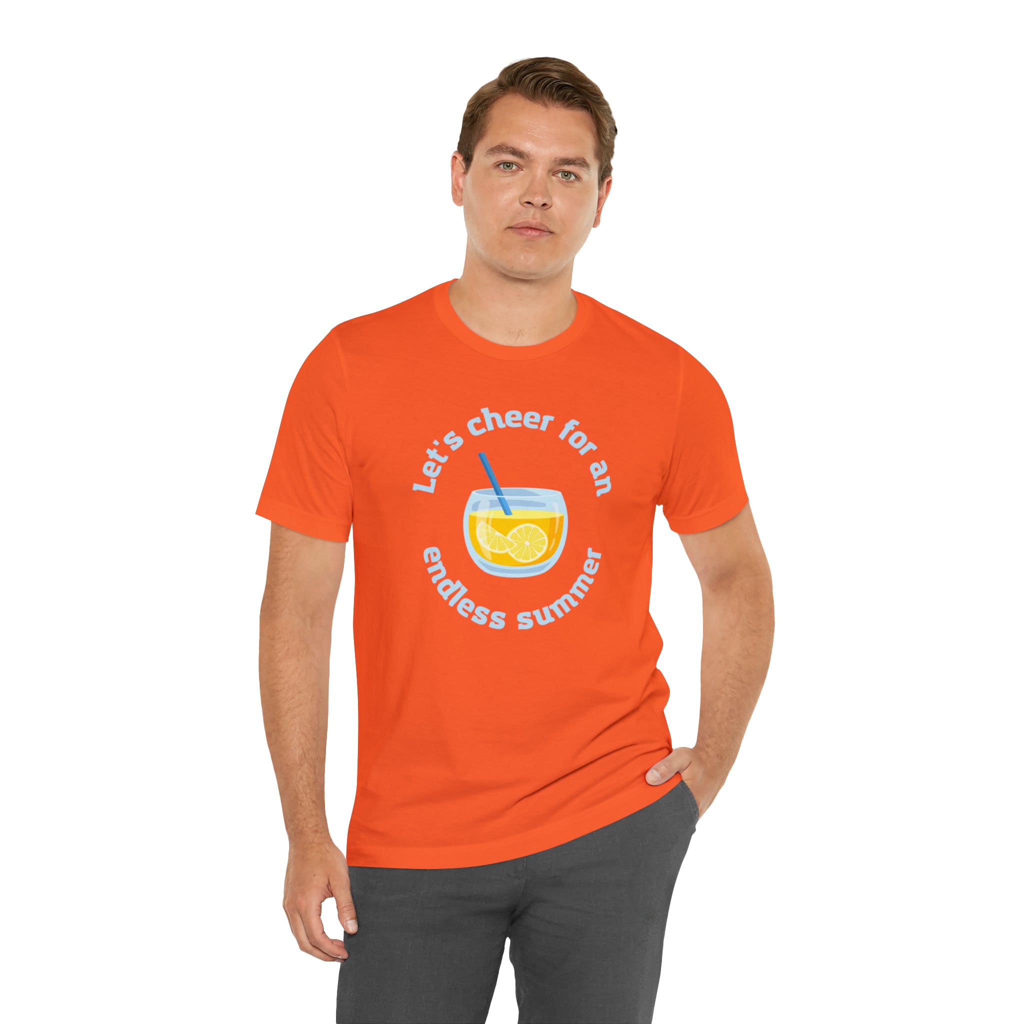 Let's  Cheer For An Endless Summer Unisex Jersey Short Sleeve Tee