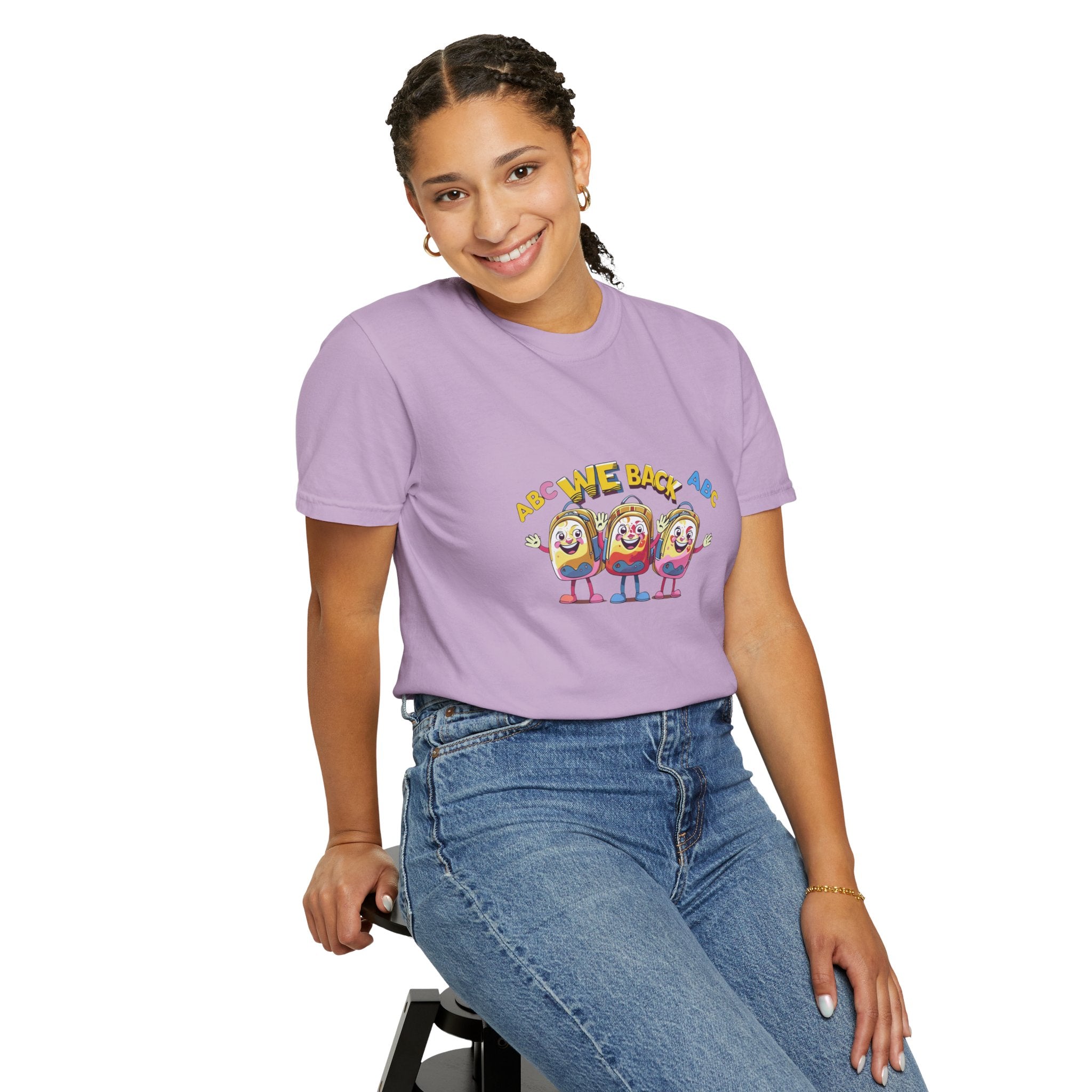 We Back Unisex Garment-Dyed T-shirt