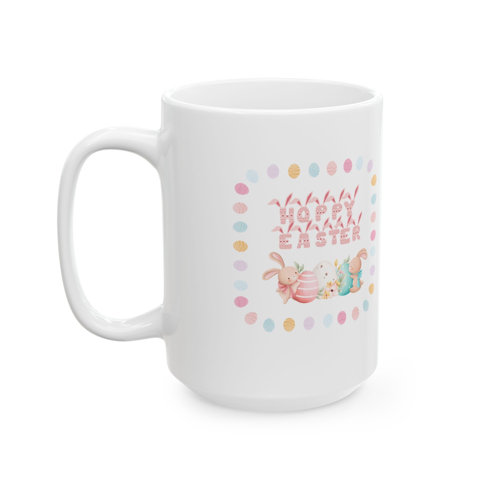 Hoppy Easter Bunny Ceramic Mug - 11oz & 15oz
