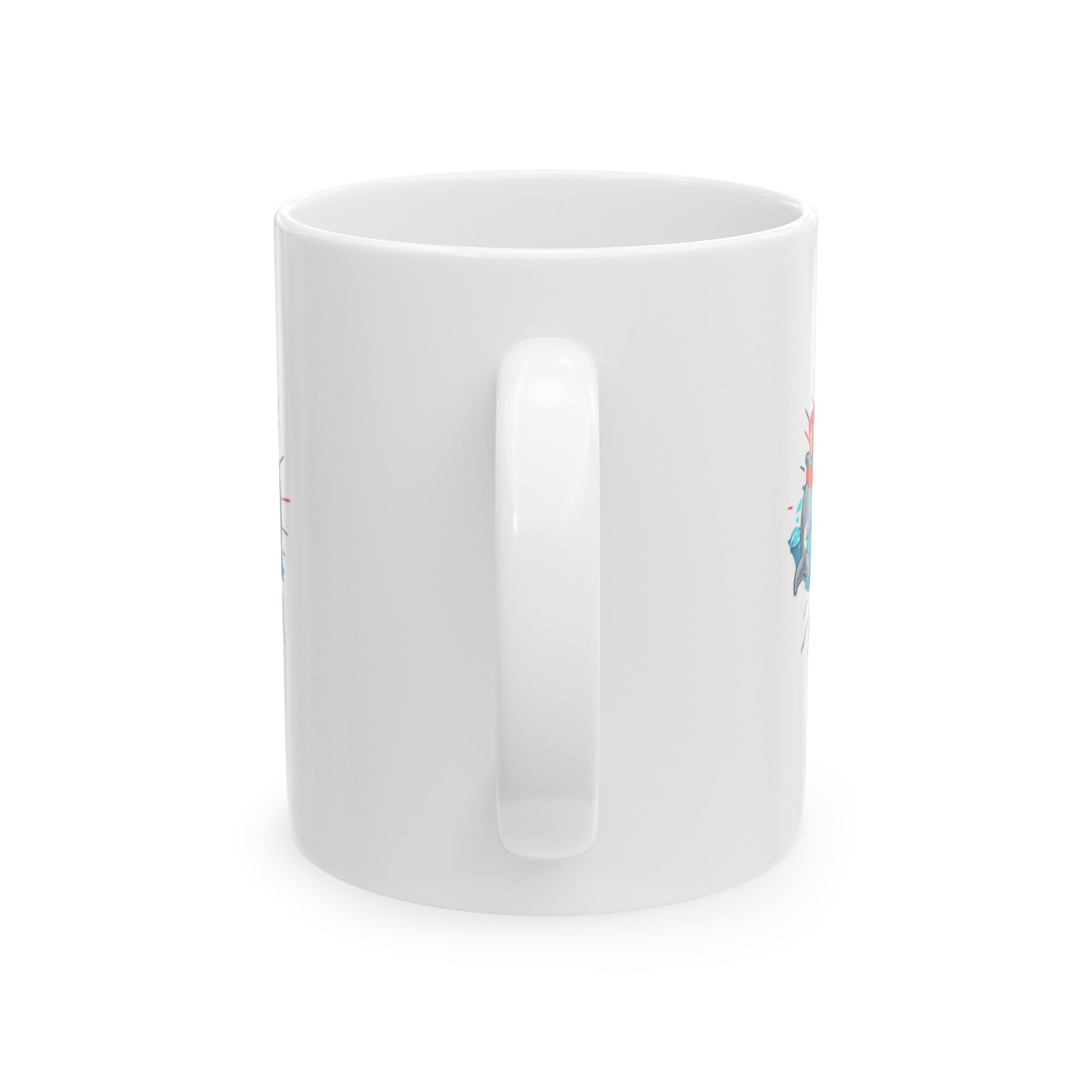 Splash 4th Of July Ceramic Mug, (11oz, 15oz)
