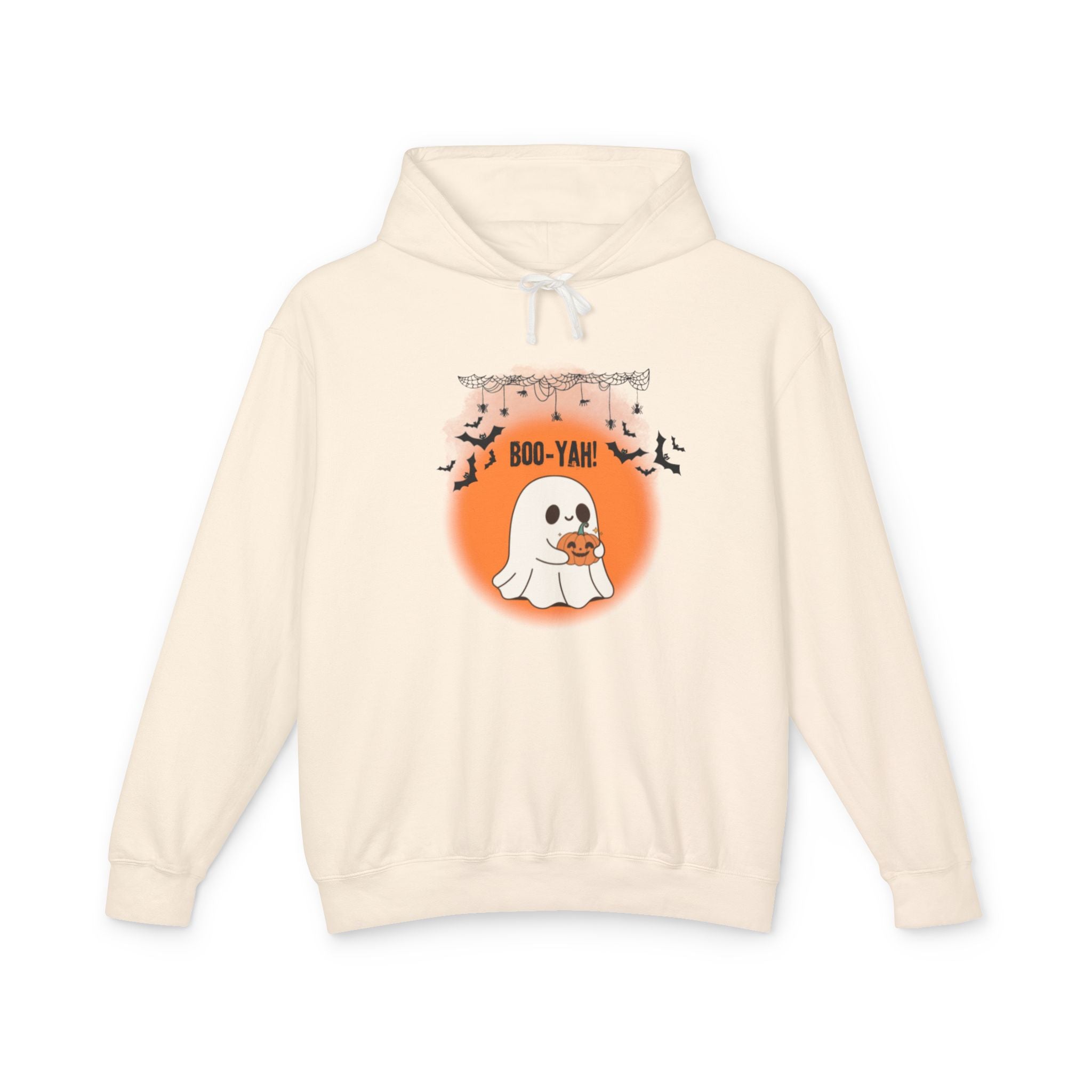 Boo-Yah! Unisex Lightweight Hooded Sweatshirt