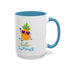 Hello Summer Fun Accent Coffee Mug (11, 15oz)