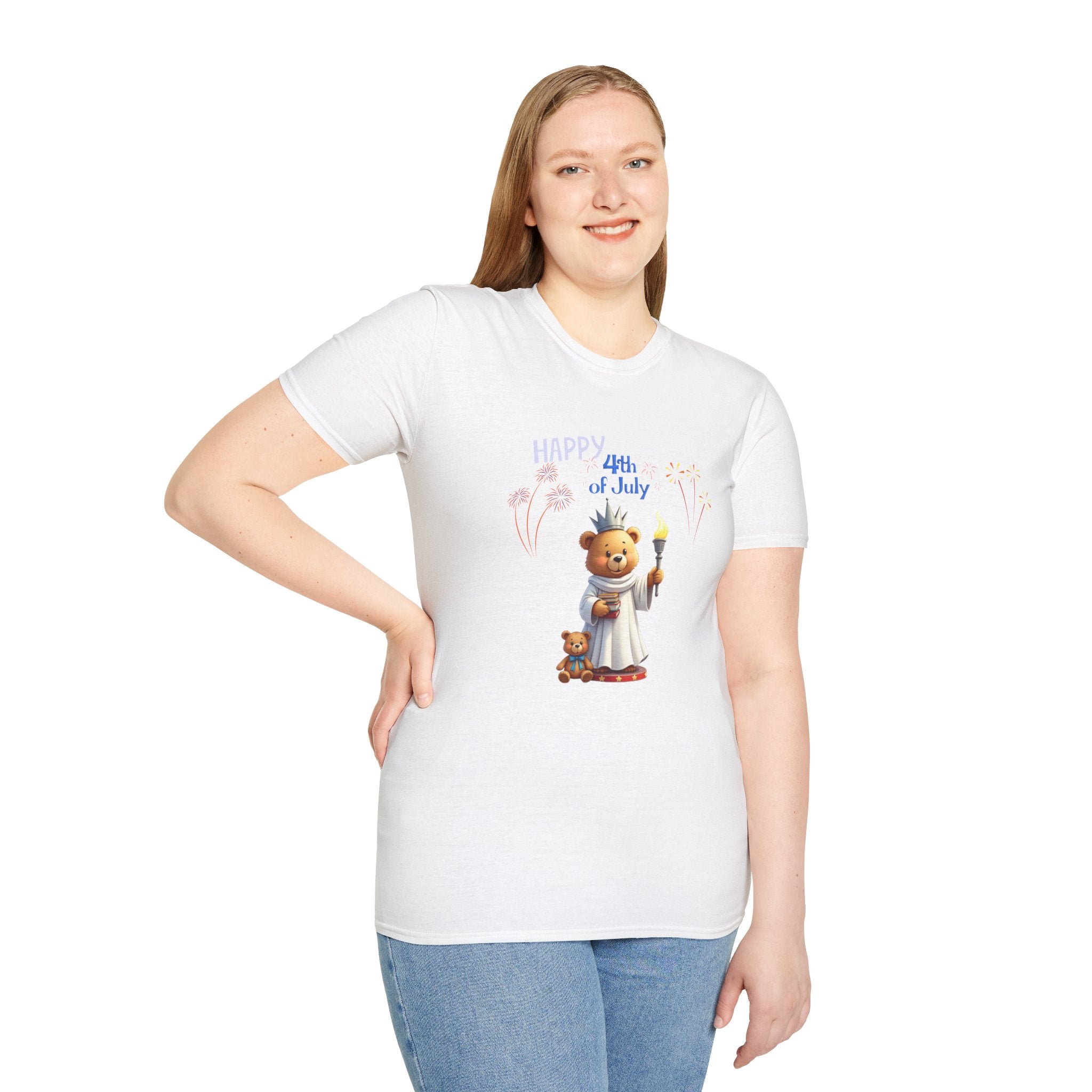 Lady Liberty Unisex Softstyle T-Shirt
