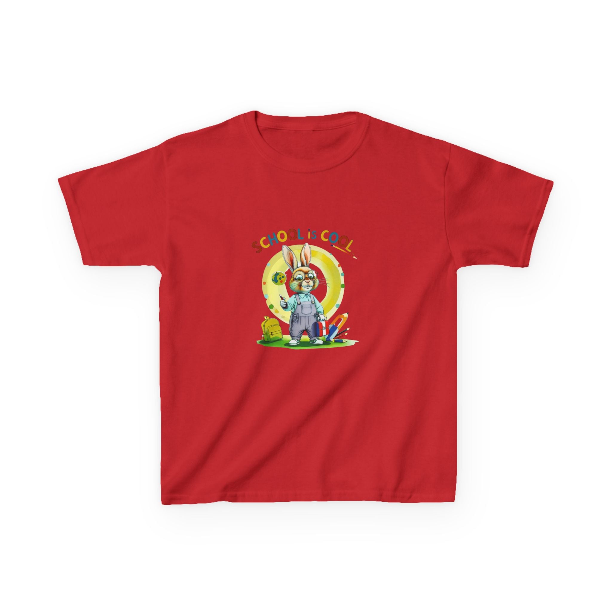 School is Cool Kids Heavy Cotton Tee